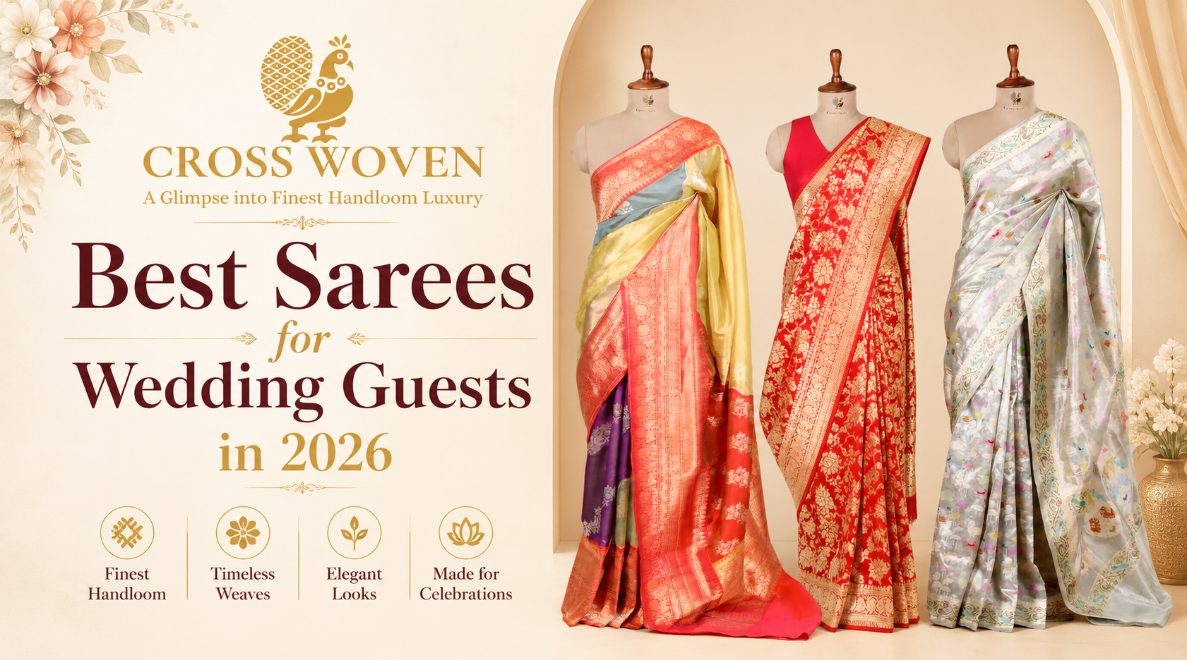 Best Sarees for Wedding Guests in 2026
