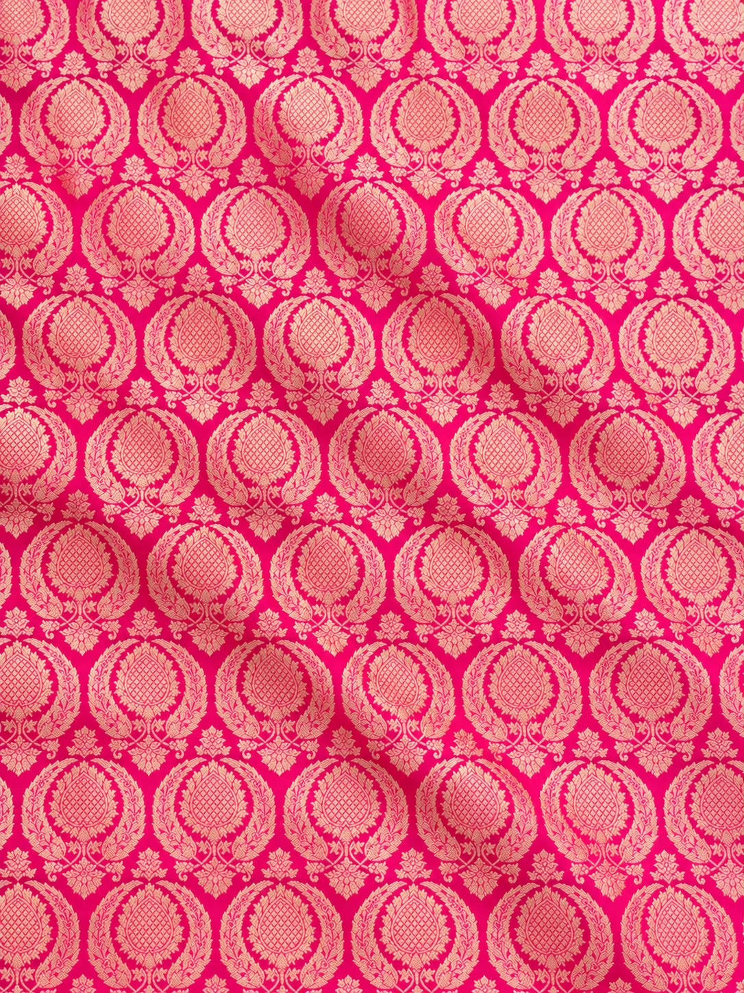 Pink Pure Katan Silk Fabric