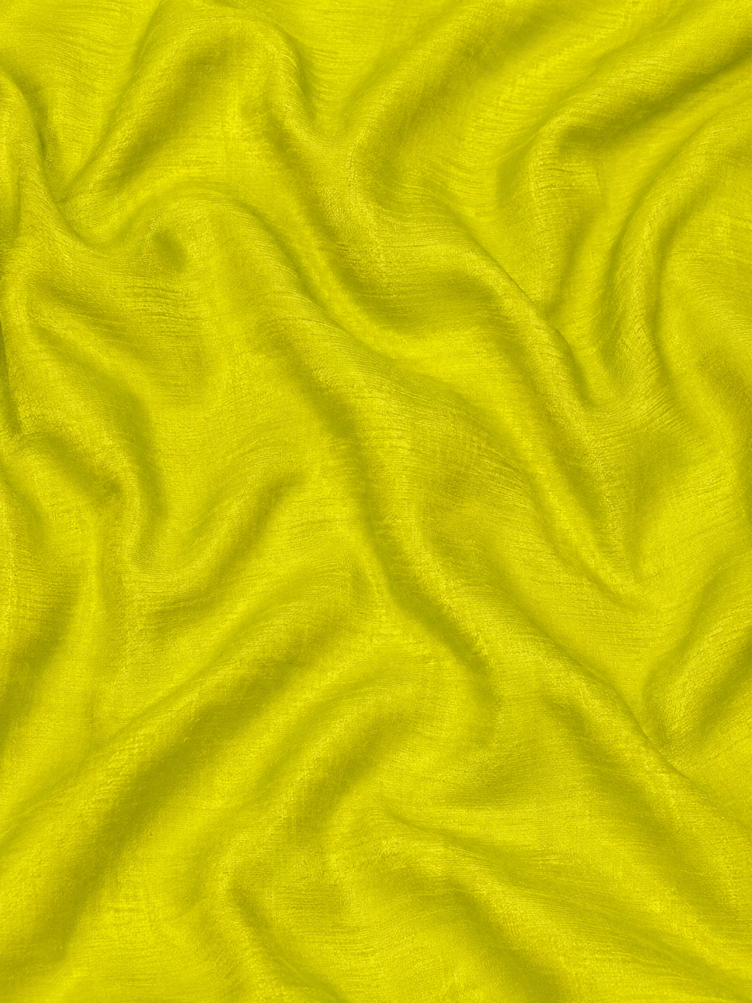 Lime Green Raw Silk Fabric