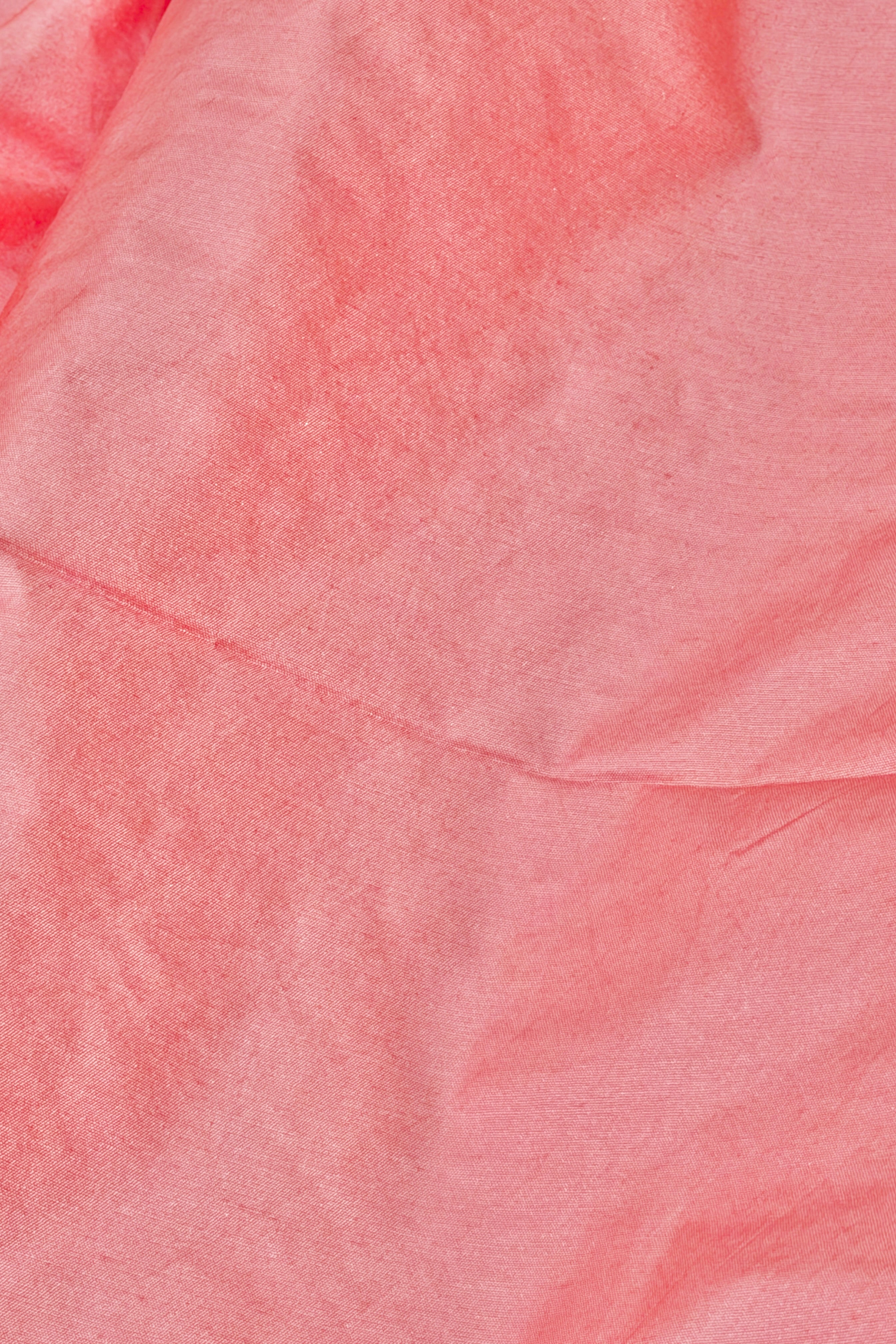 Pink Pure Silk Suit Set With Organza Dupatta