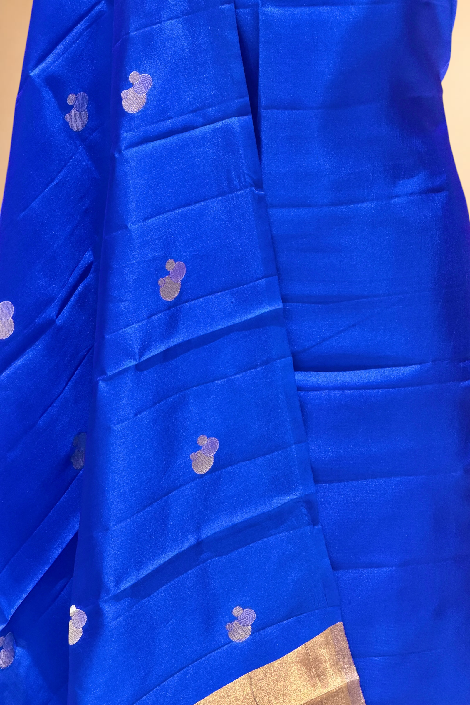 Royal Blue Soft Silk Suit Set