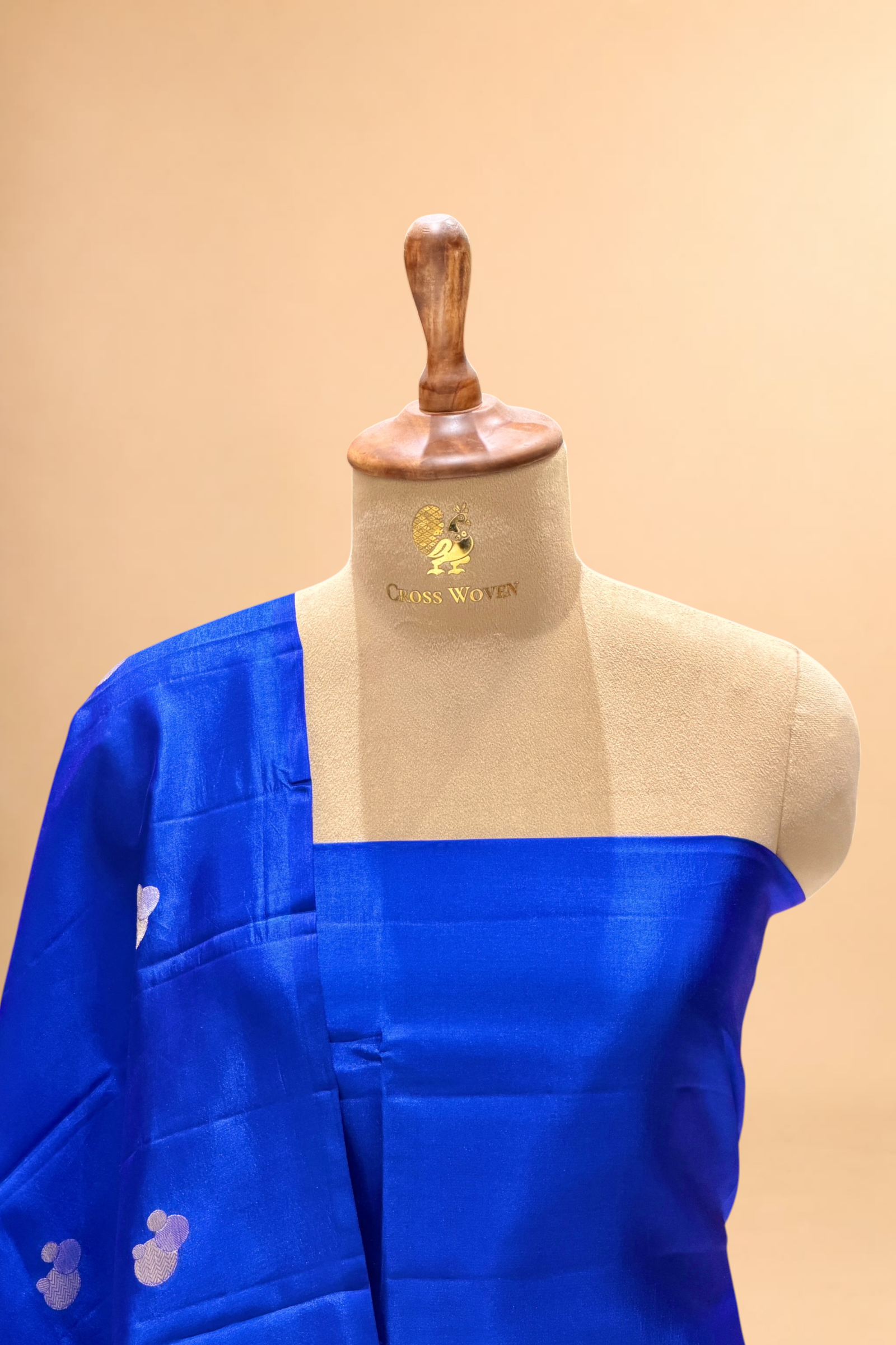 Royal Blue Soft Silk Suit Set