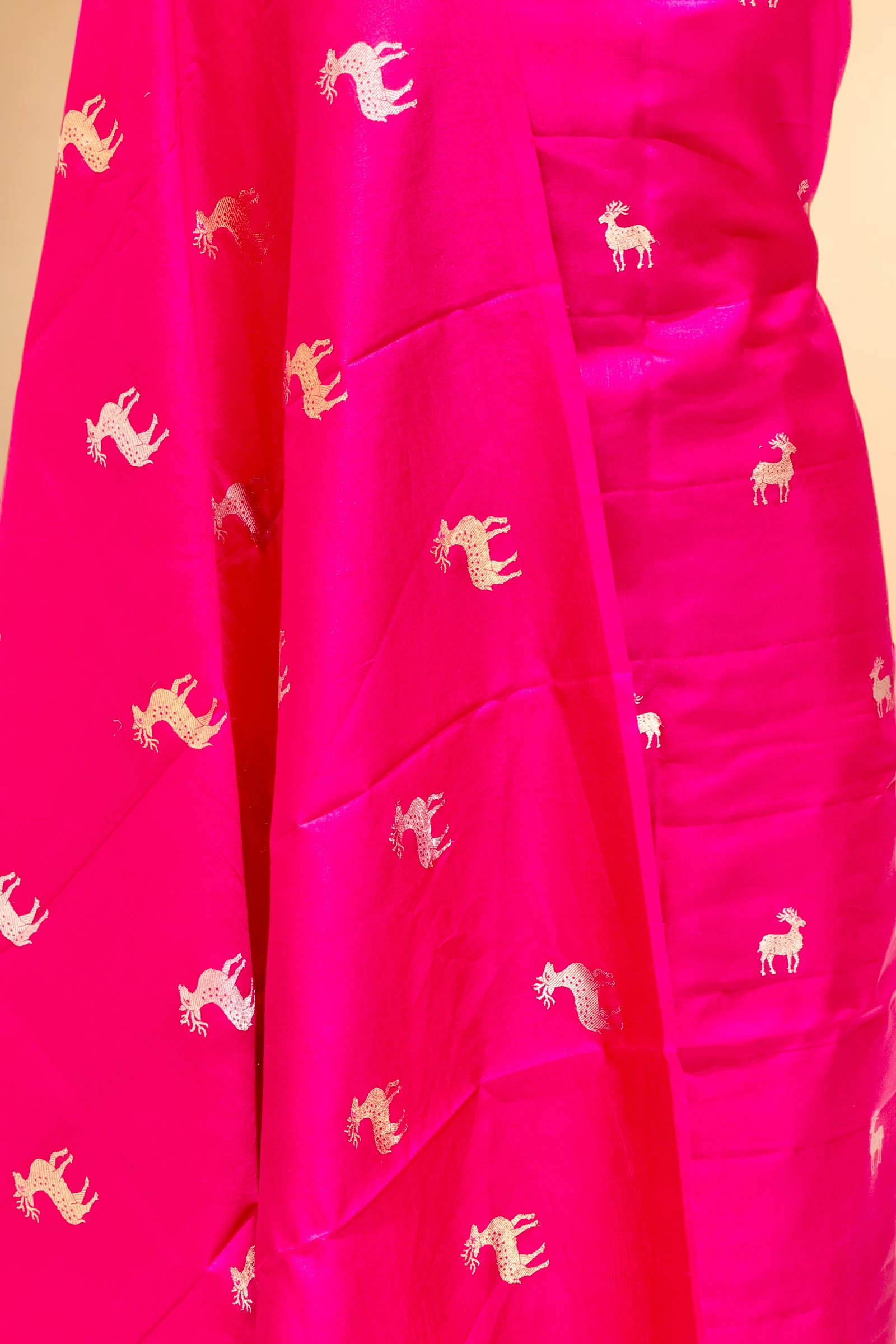 Pink Meenakari Soft Silk Suitsets