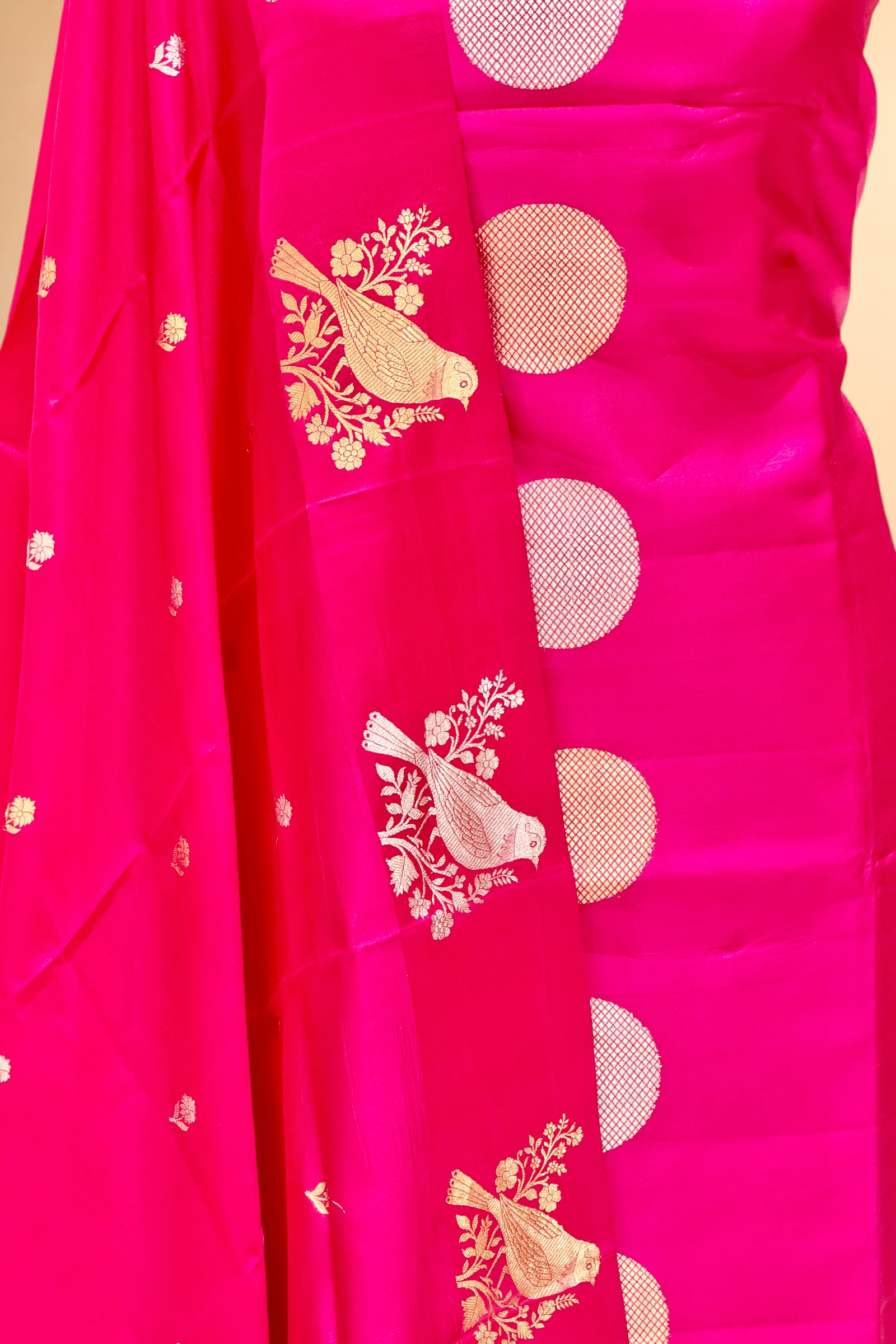Pink Soft Silk Suit Set