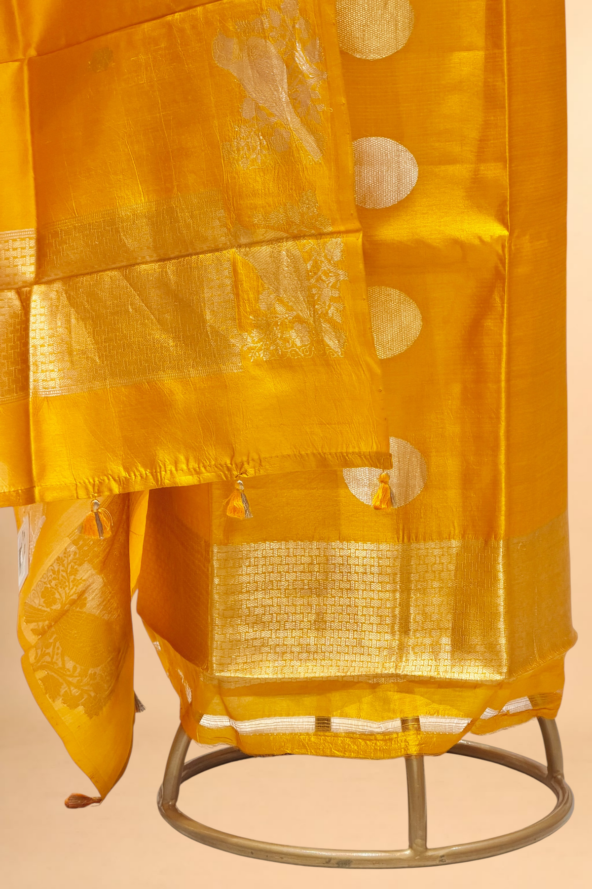 Yellow Soft Silk Suit Set