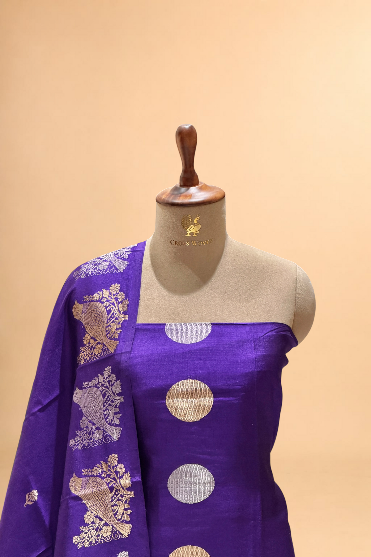Deep Purple Soft Silk Suit Set