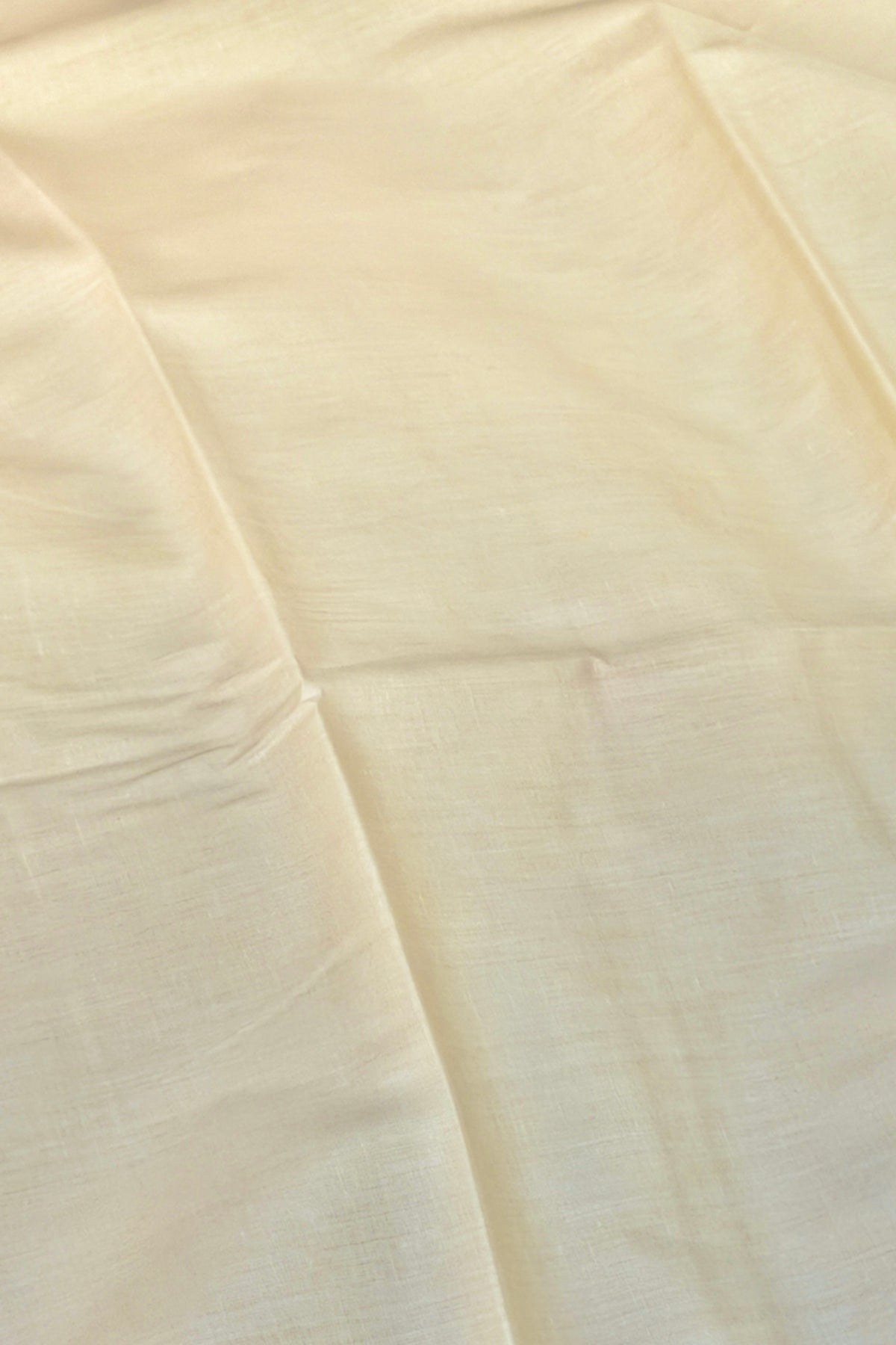 Ivory-White Pure Kota Silk Suit Sets With Checkered Dupatta