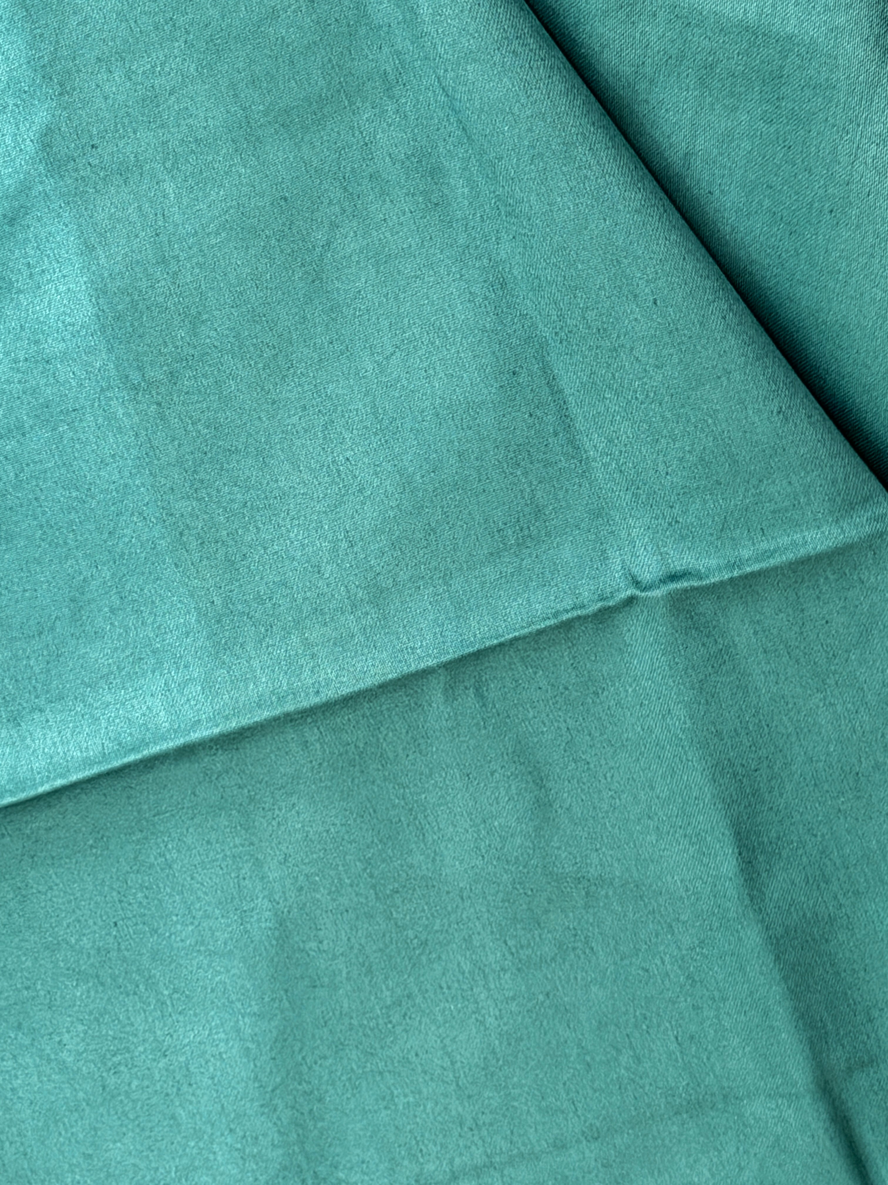 Teal Pure Kota Silk Suit Set