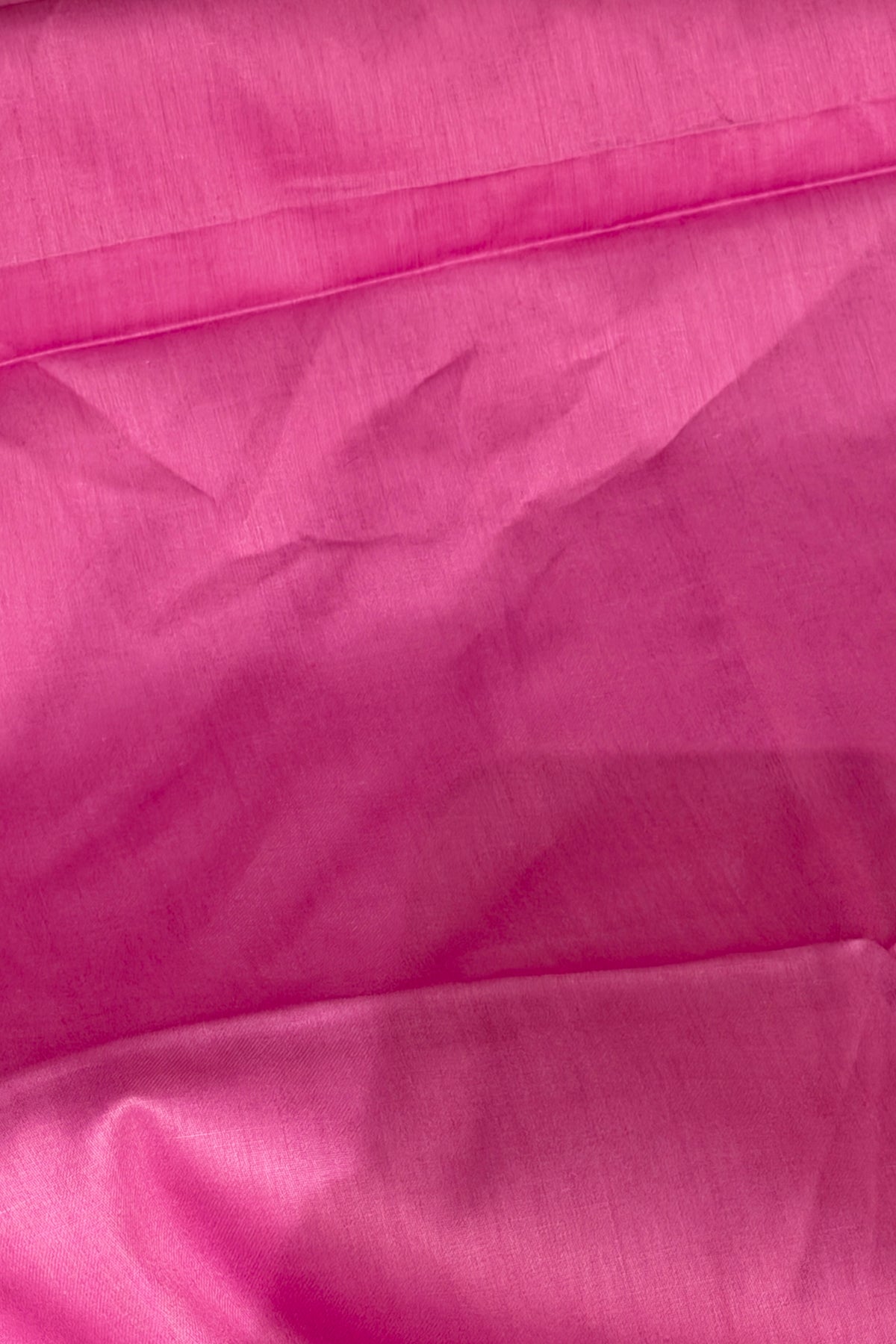 Vibrant Pink Pure Kota Silk Suit Set