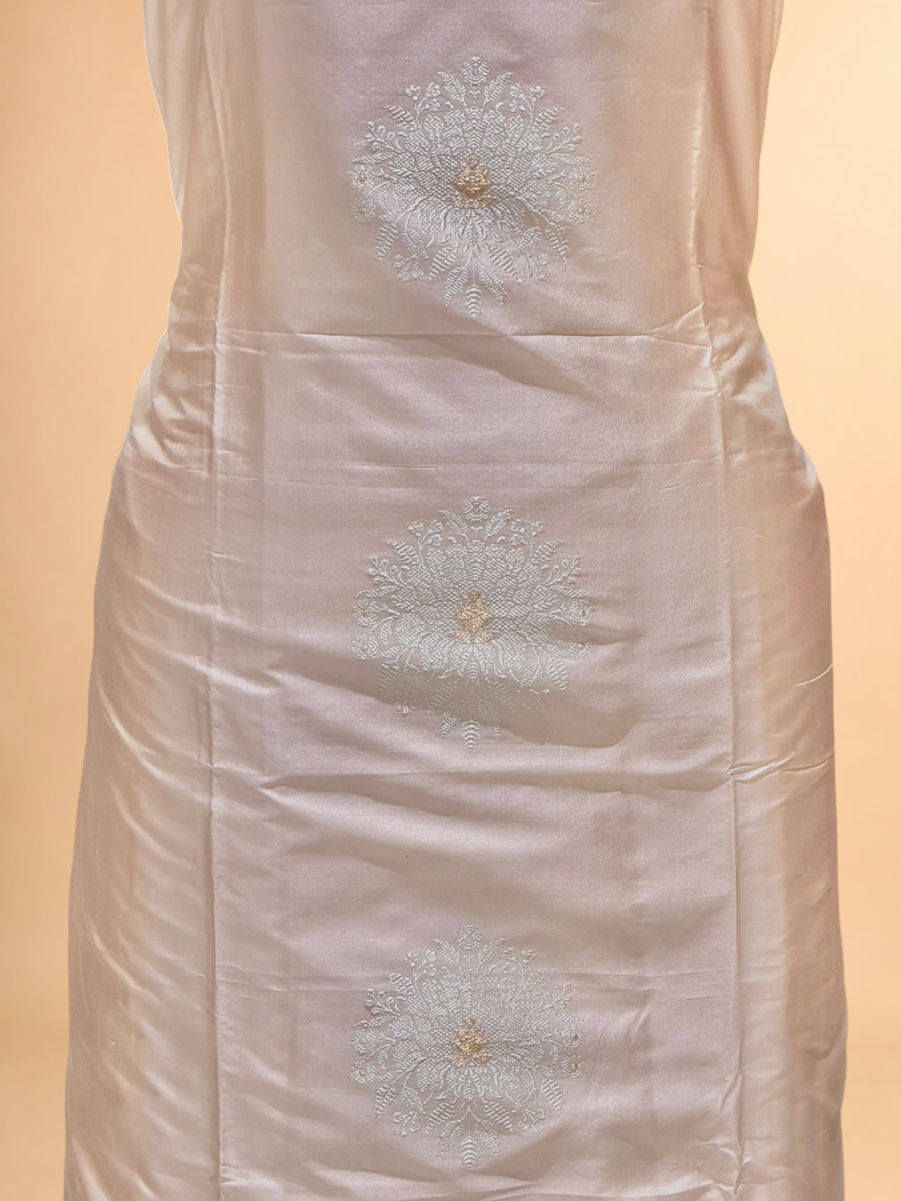 Ivory Pure Katan Silk Co-ord Set