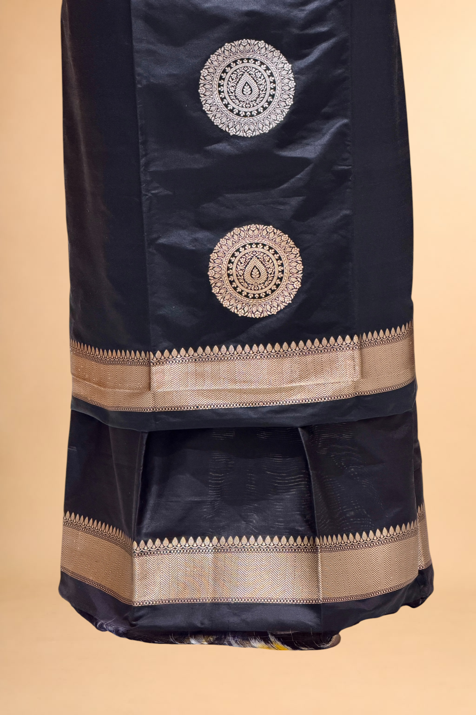 Black Katan Silk Co-ord Set