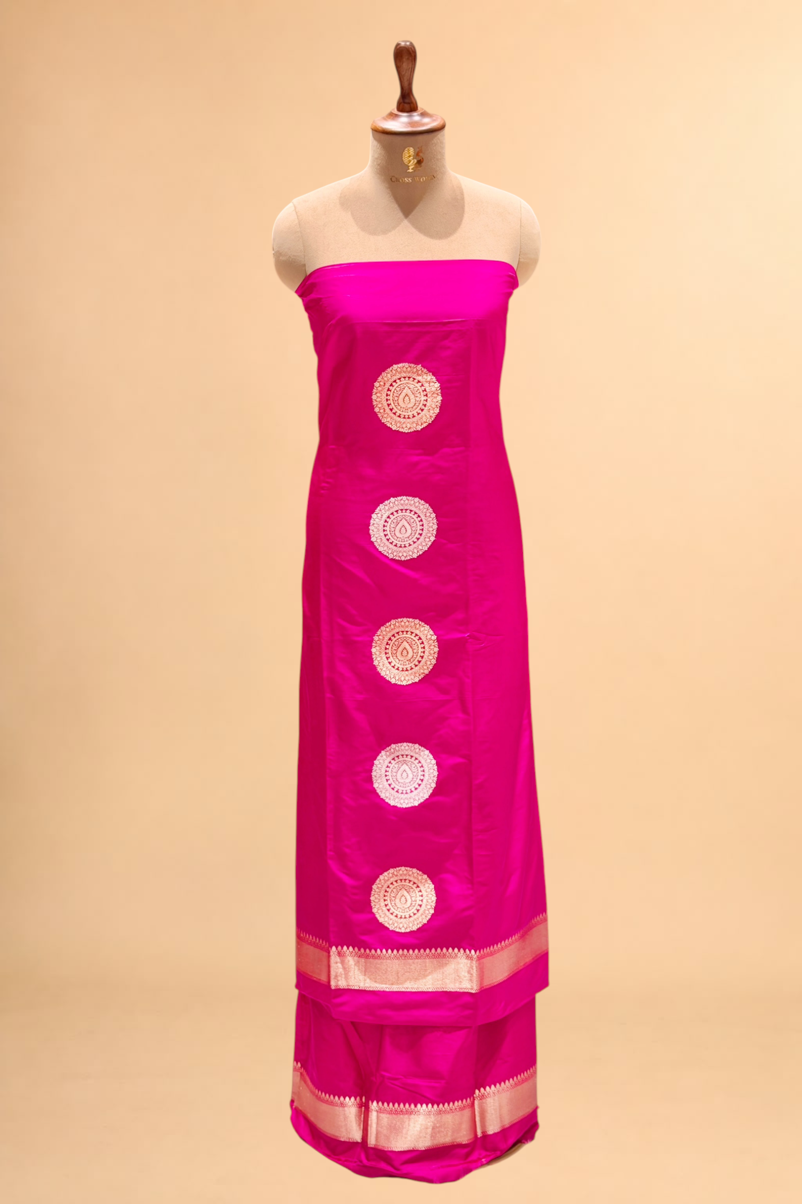 Pink Katan Silk Co-ord Set