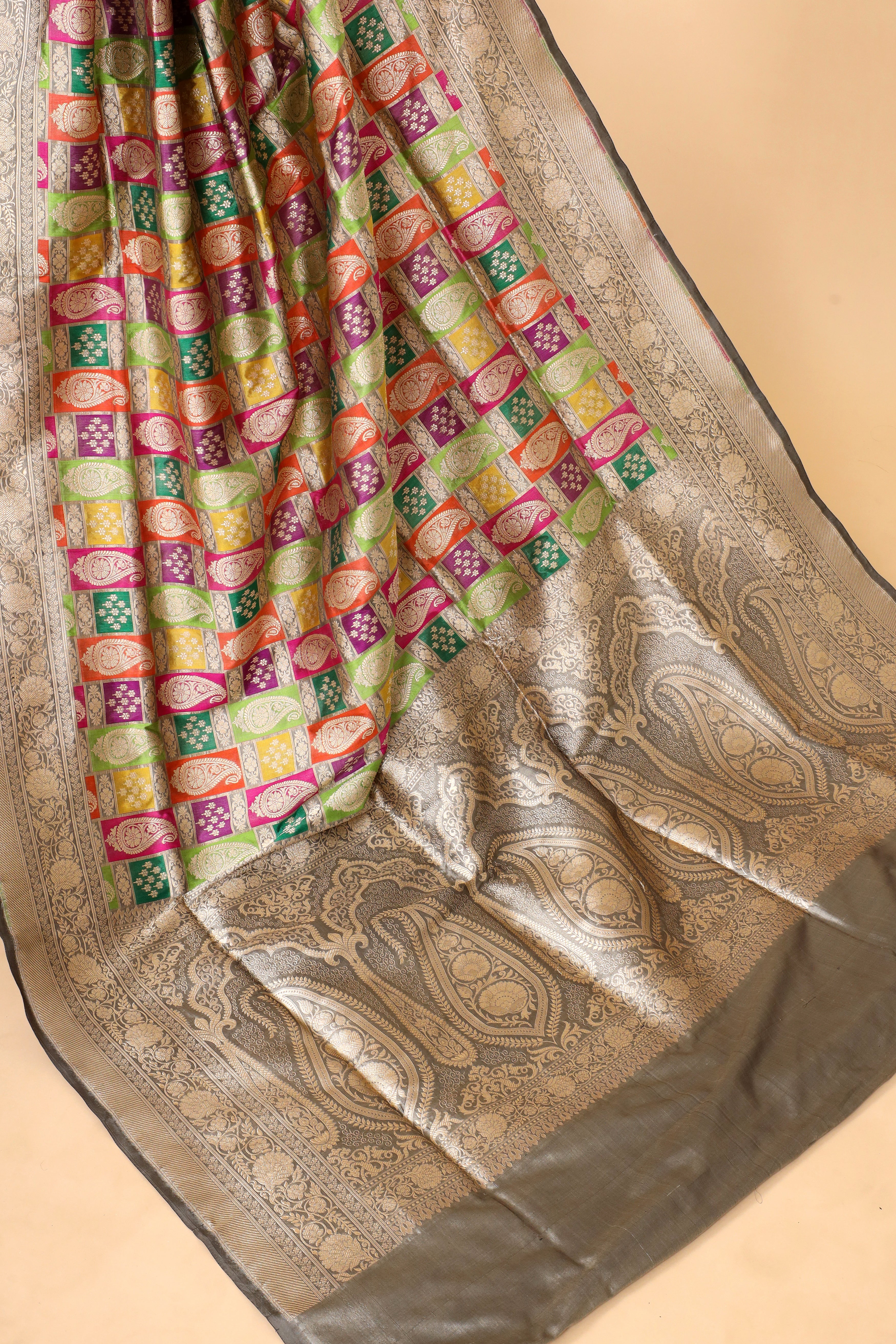 Rangkaat Banarasi Handloom Pure Katan Silk Saree
