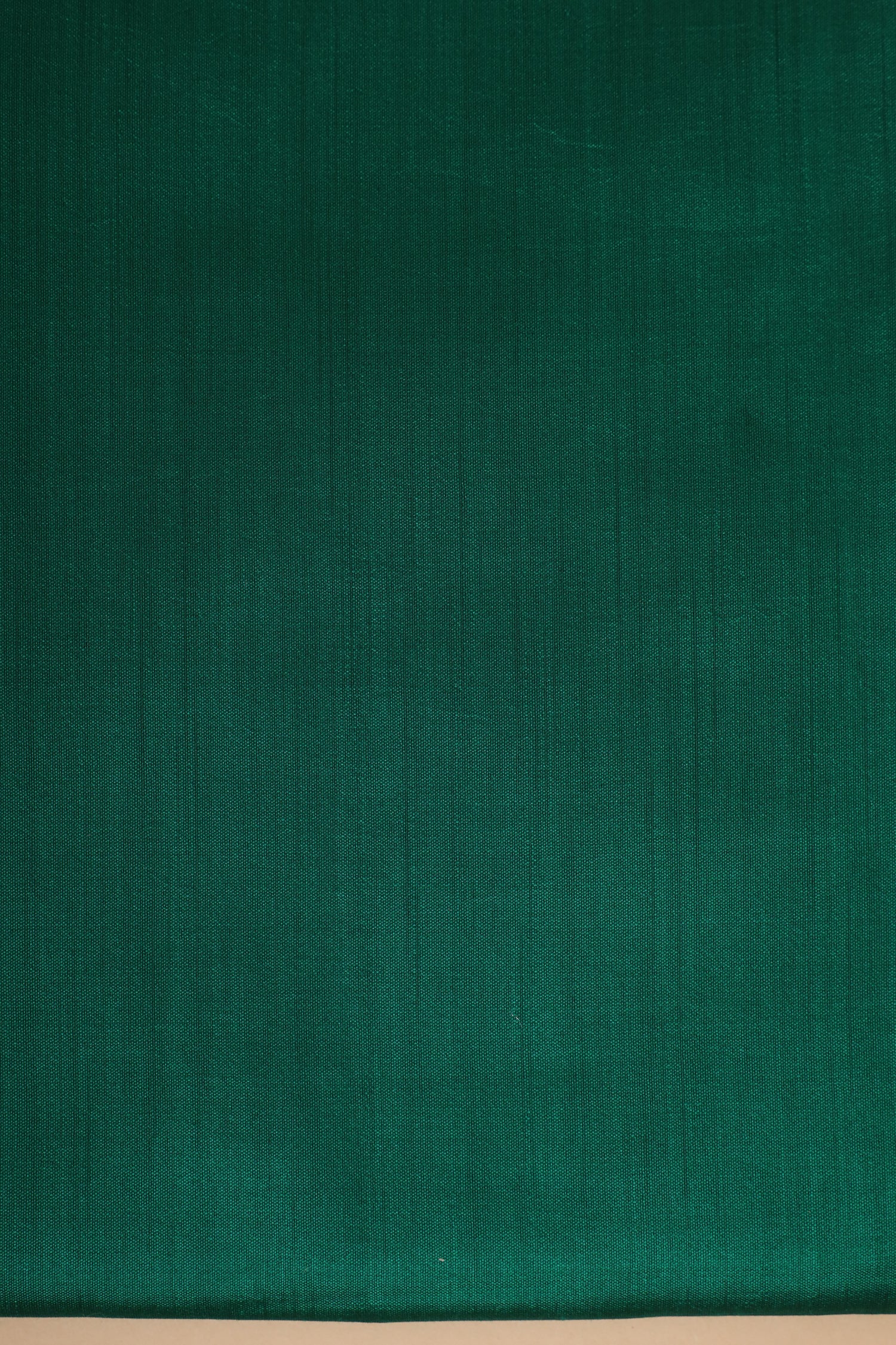 Bottle Green Chiniya Silk Suit Set With Tissue Stripe Dupatta