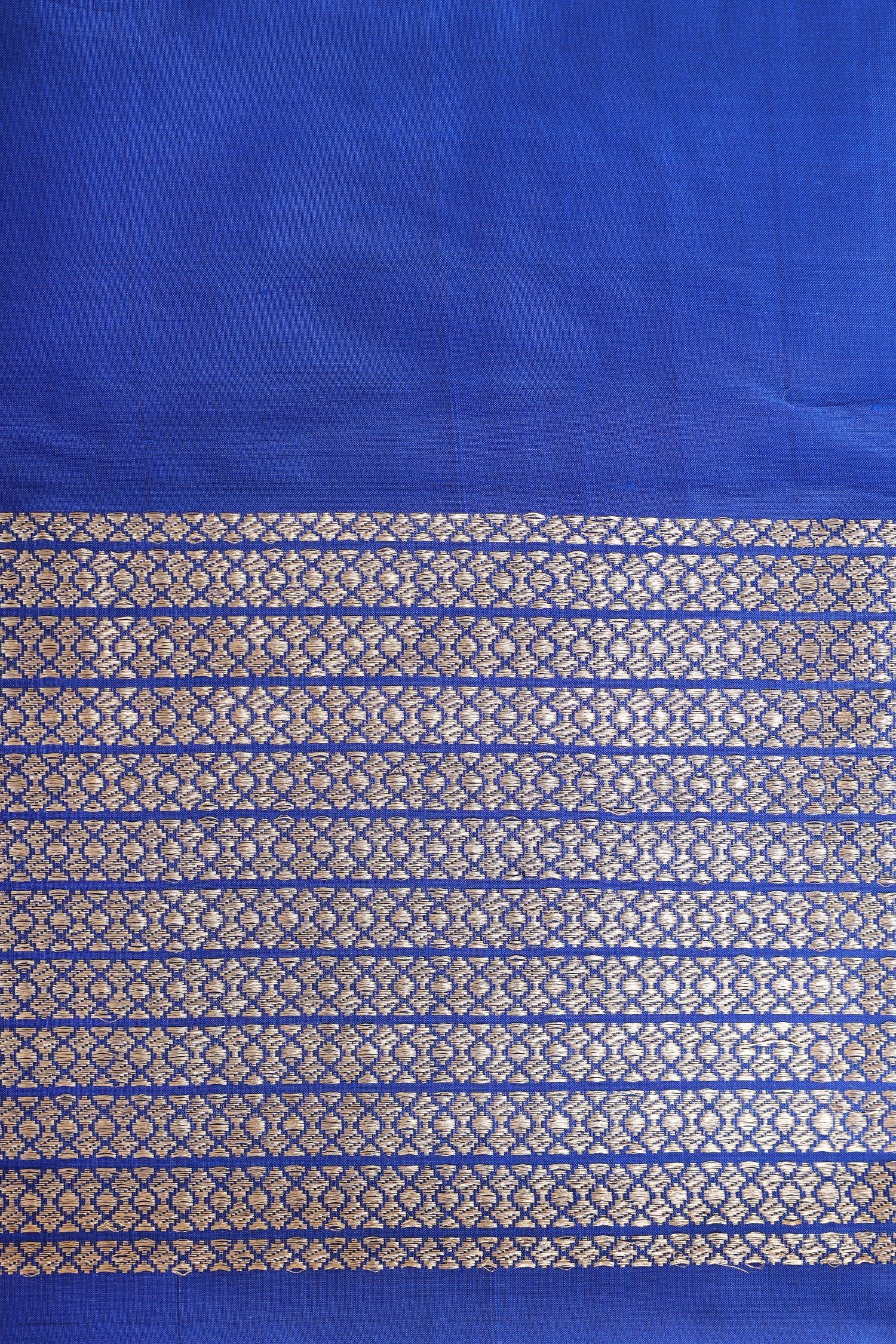 Sapphire Blue Katan Silk Co-ord Set