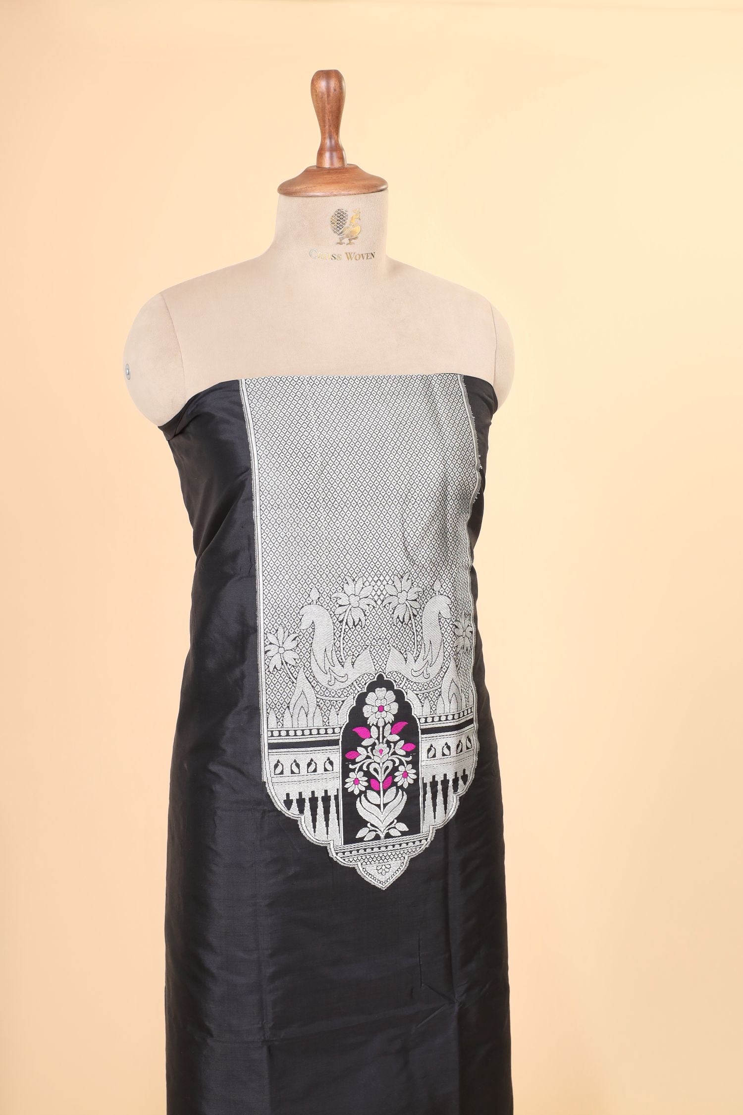 Black Katan Silk Co-ord Set