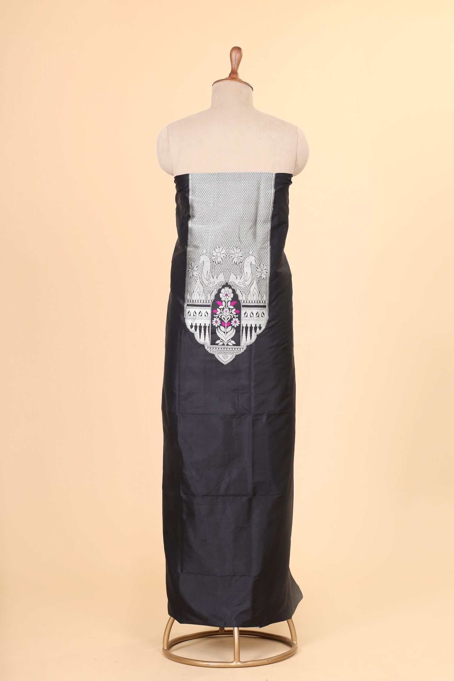 Black Katan Silk Co-ord Set