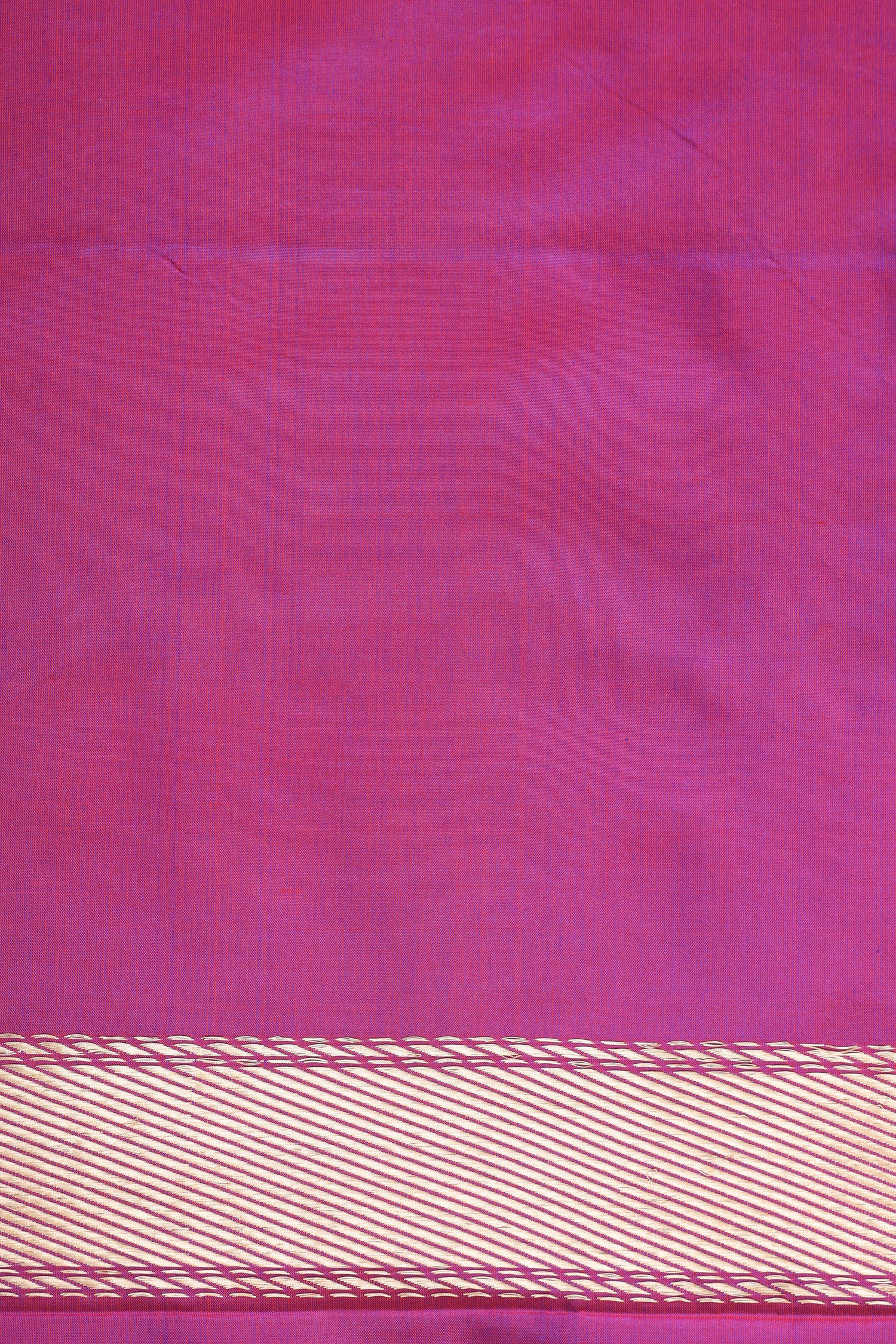 Dual Tone Purple Handwoven Pure Banarasi Katan Silk Saree