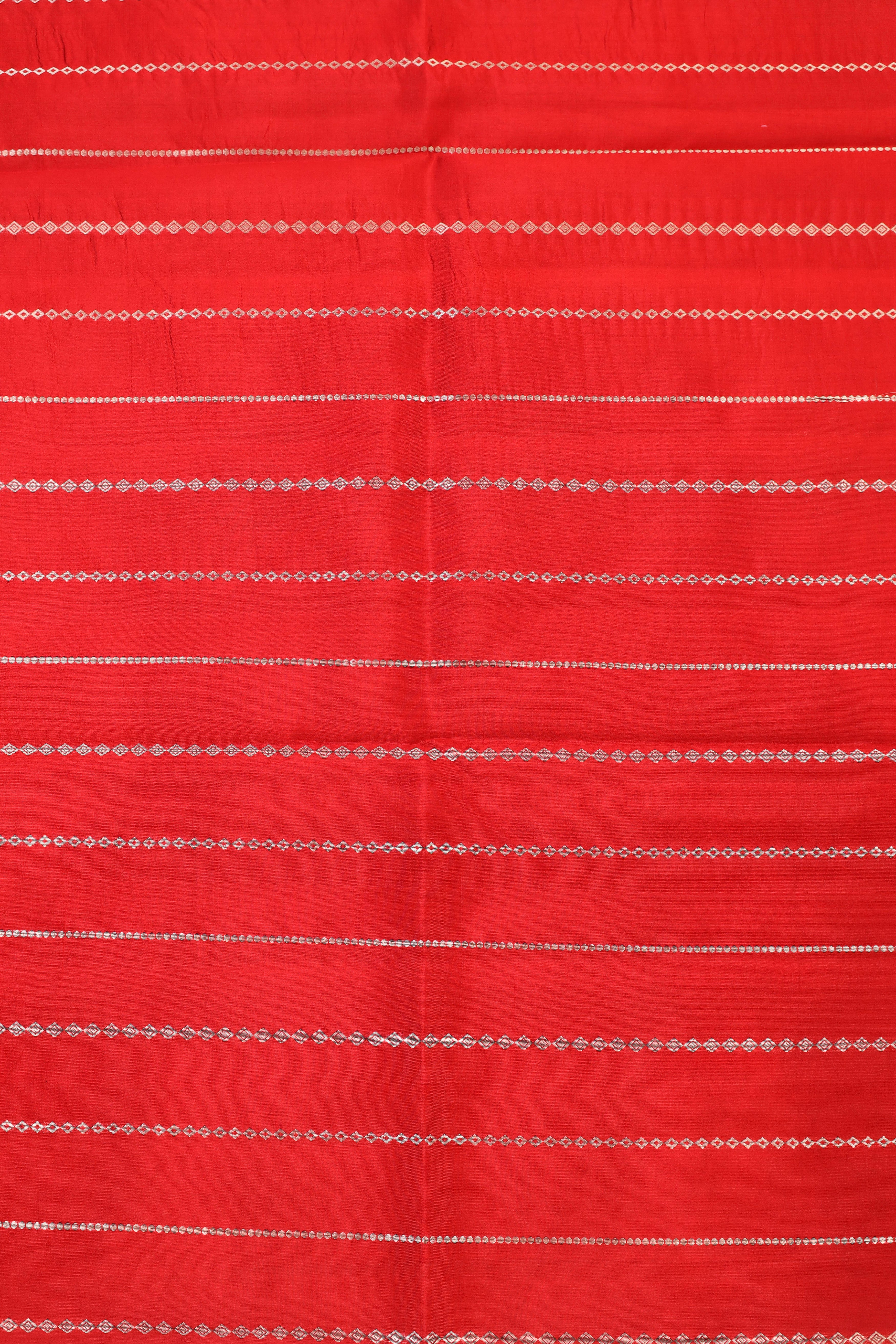 Red Handwoven Pure Banarasi Soft Silk Saree