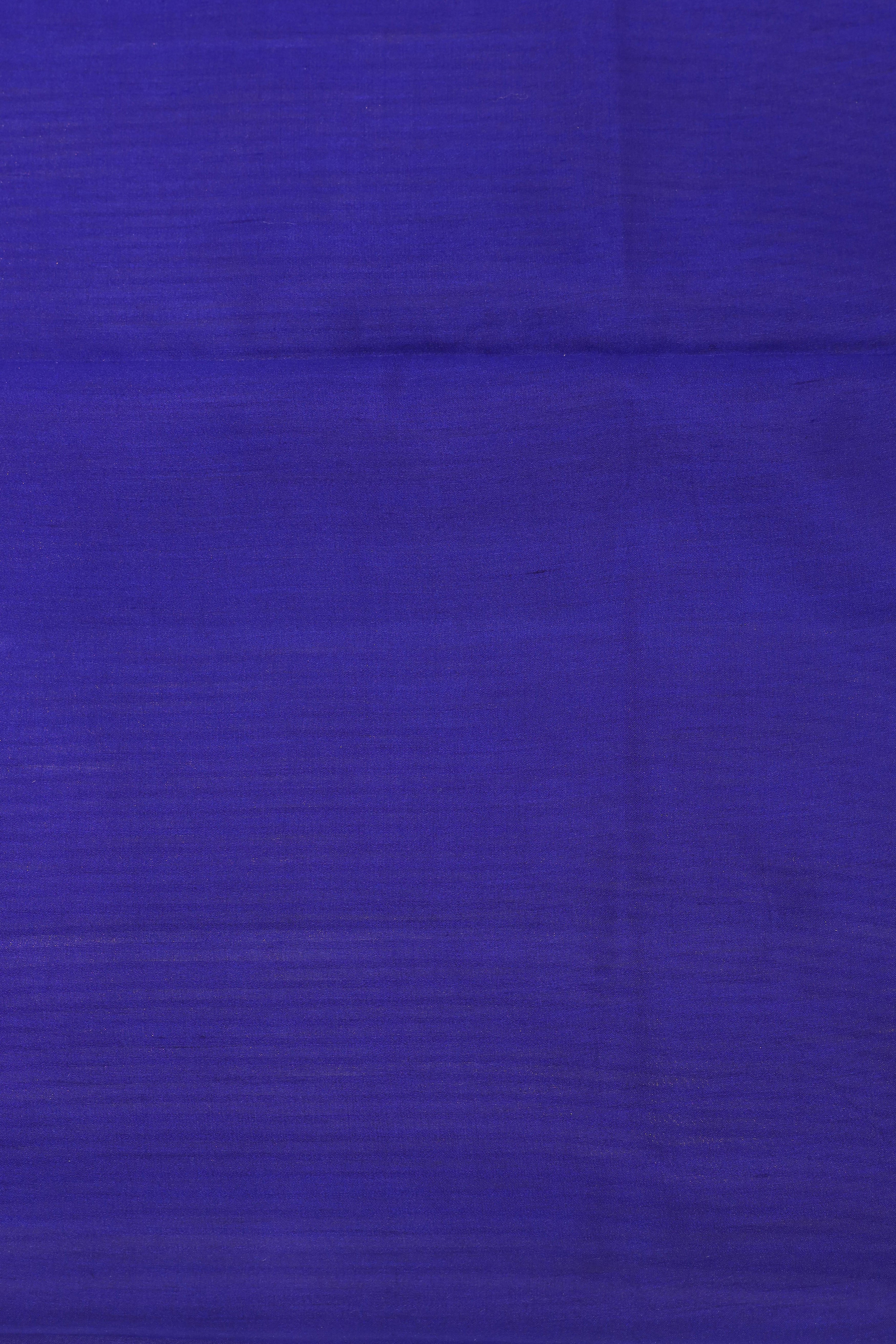 Deep Blue Handwoven Pure Banarasi Soft Silk Saree