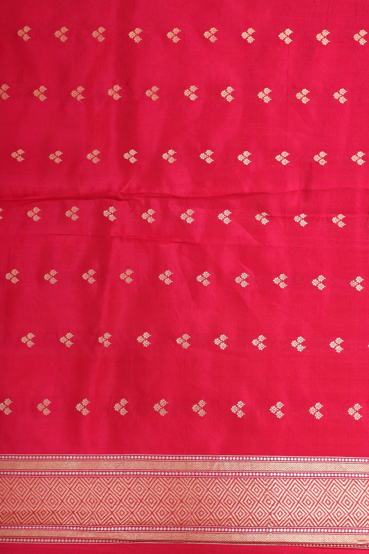 Pink Handwoven Pure Banarasi  Soft Silk Saree