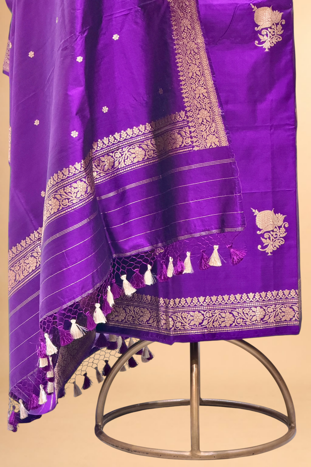 Purple Pure Katan Suit Set