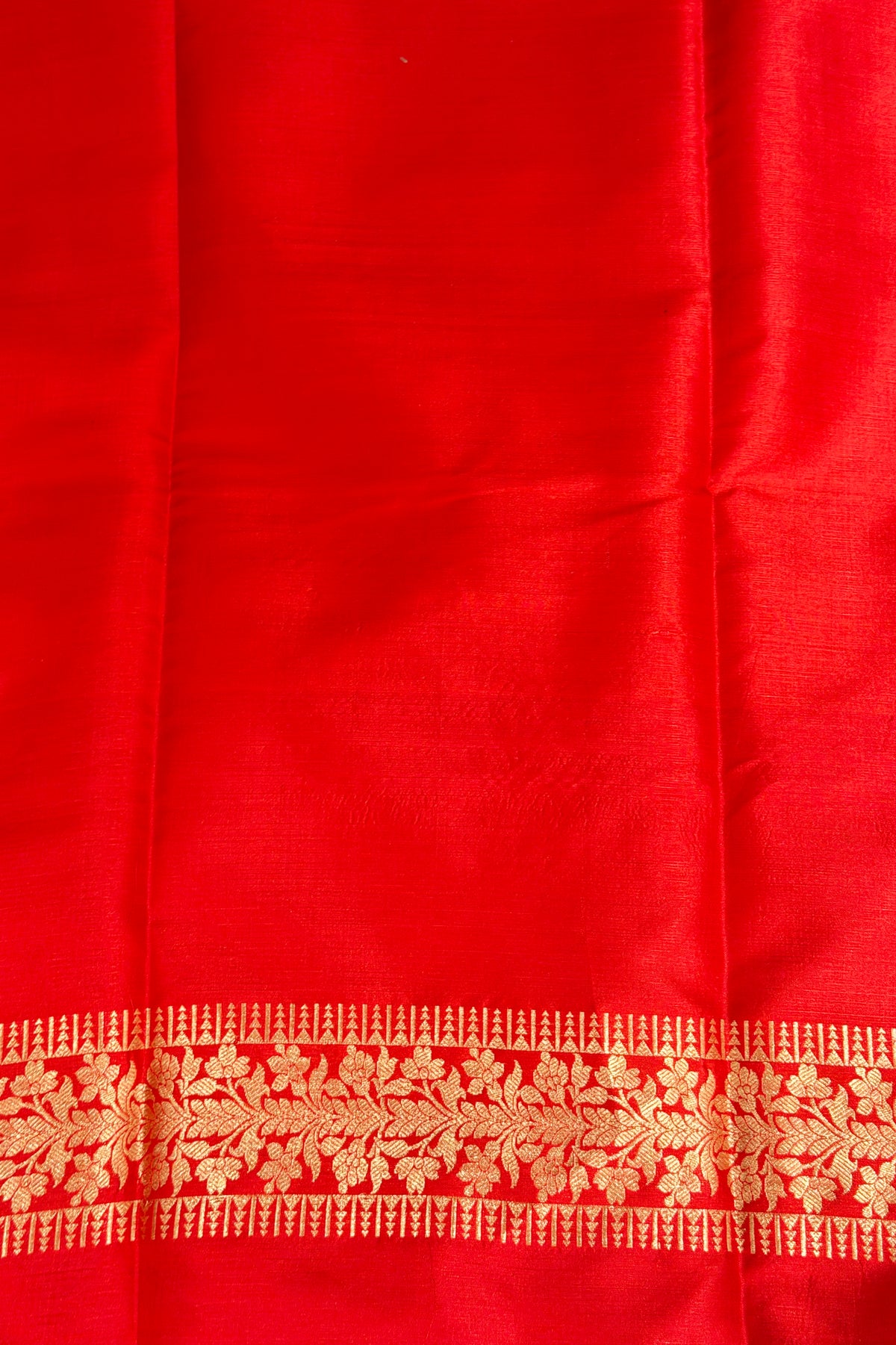 Red Pure Katan Suit Set
