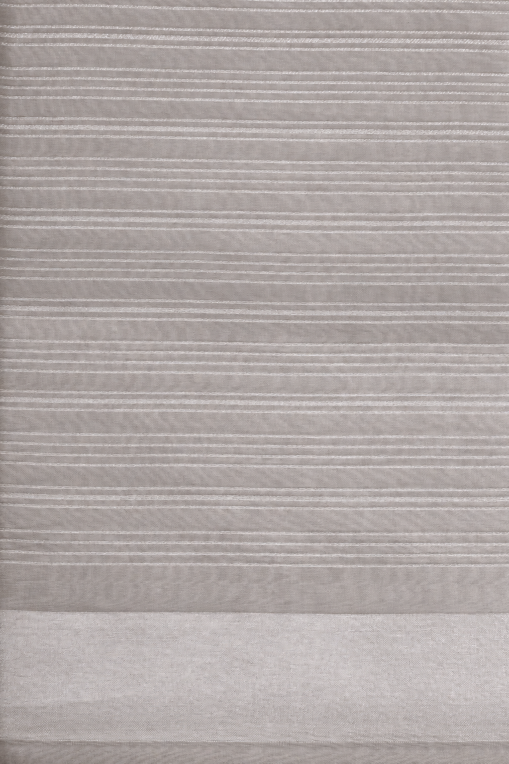 Grey Organza Silk Jamdani Saree