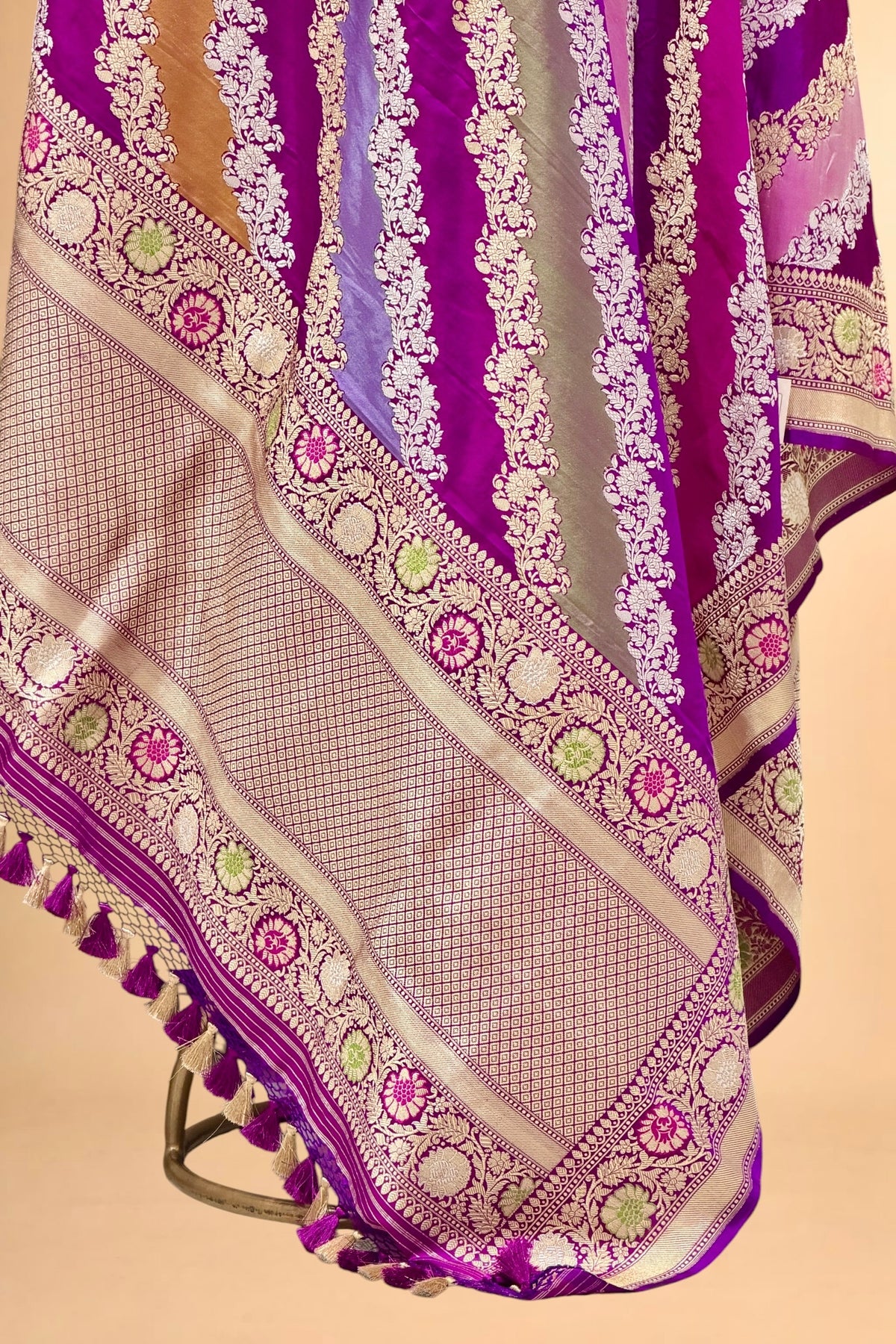 Rangkaat Pure Katan Silk Banarasi Handloom Dupatta