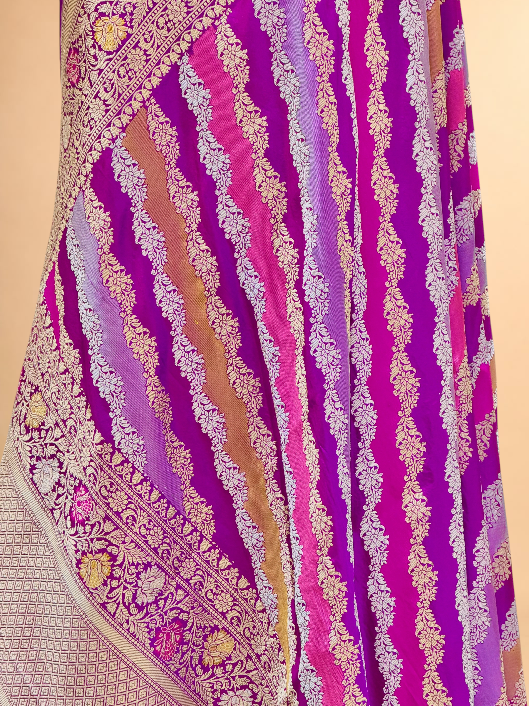 Rangkaat Pure Katan Silk Banarasi Handloom Dupatta