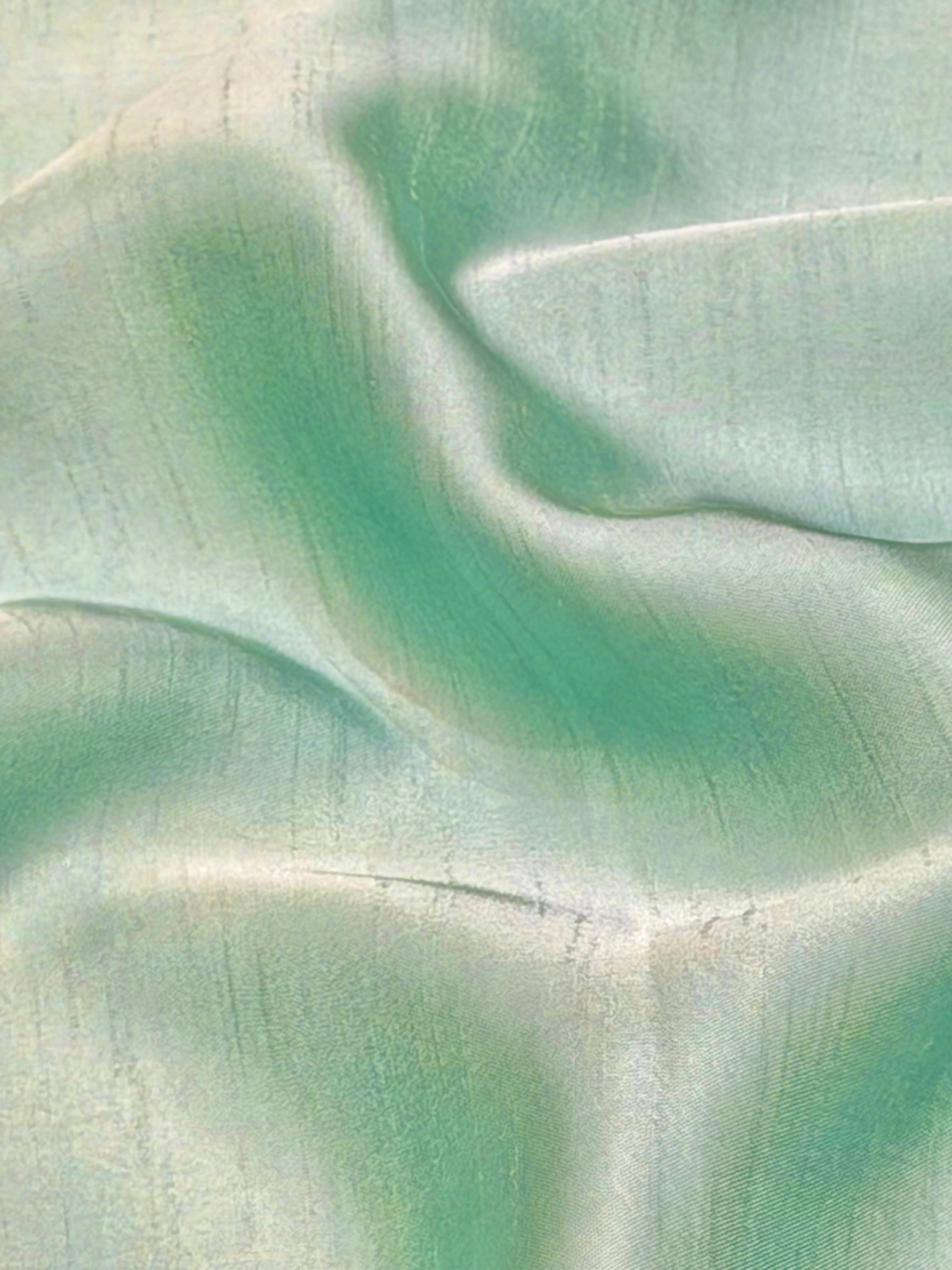 Pastel Blue Muslin Silk Fabric