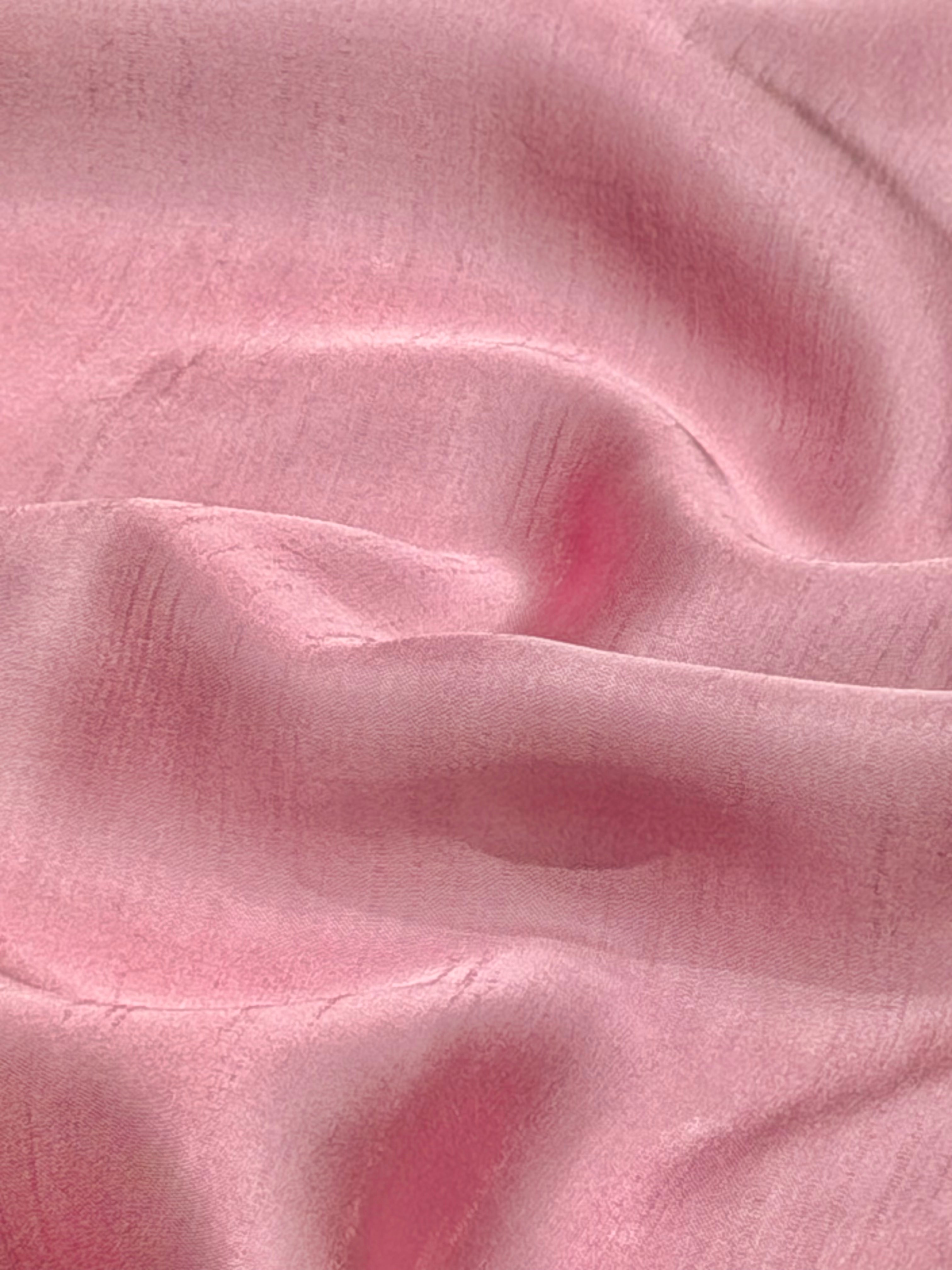 Dusty Mauve Muslin Silk Fabric