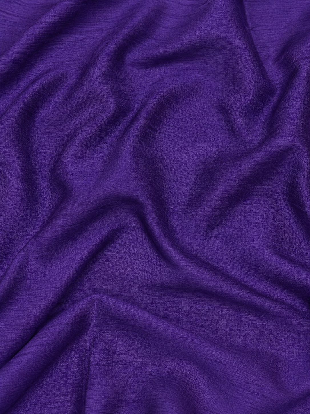 Purple Raw Silk Fabric