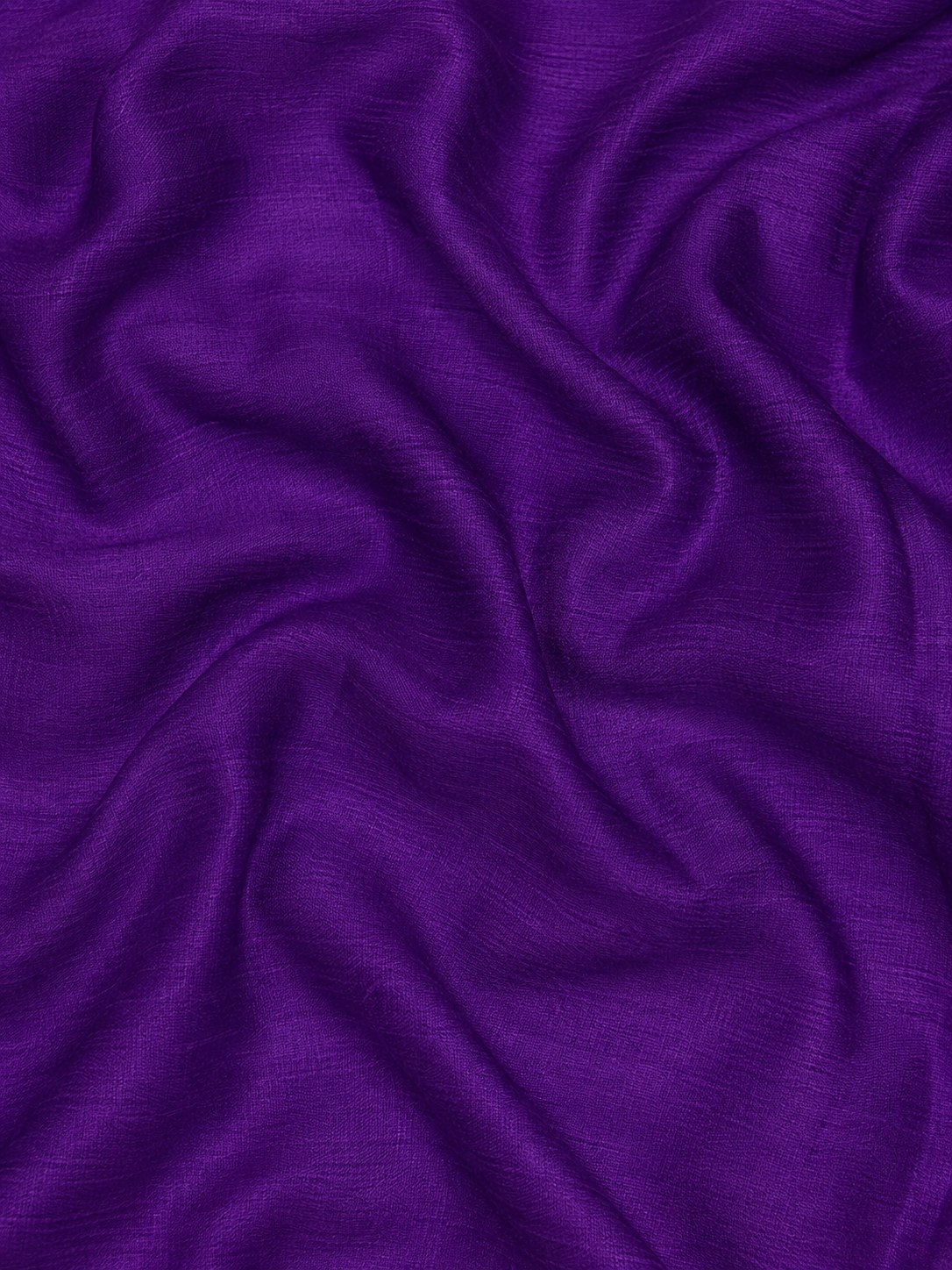 Royal Purple Raw Silk Fabric