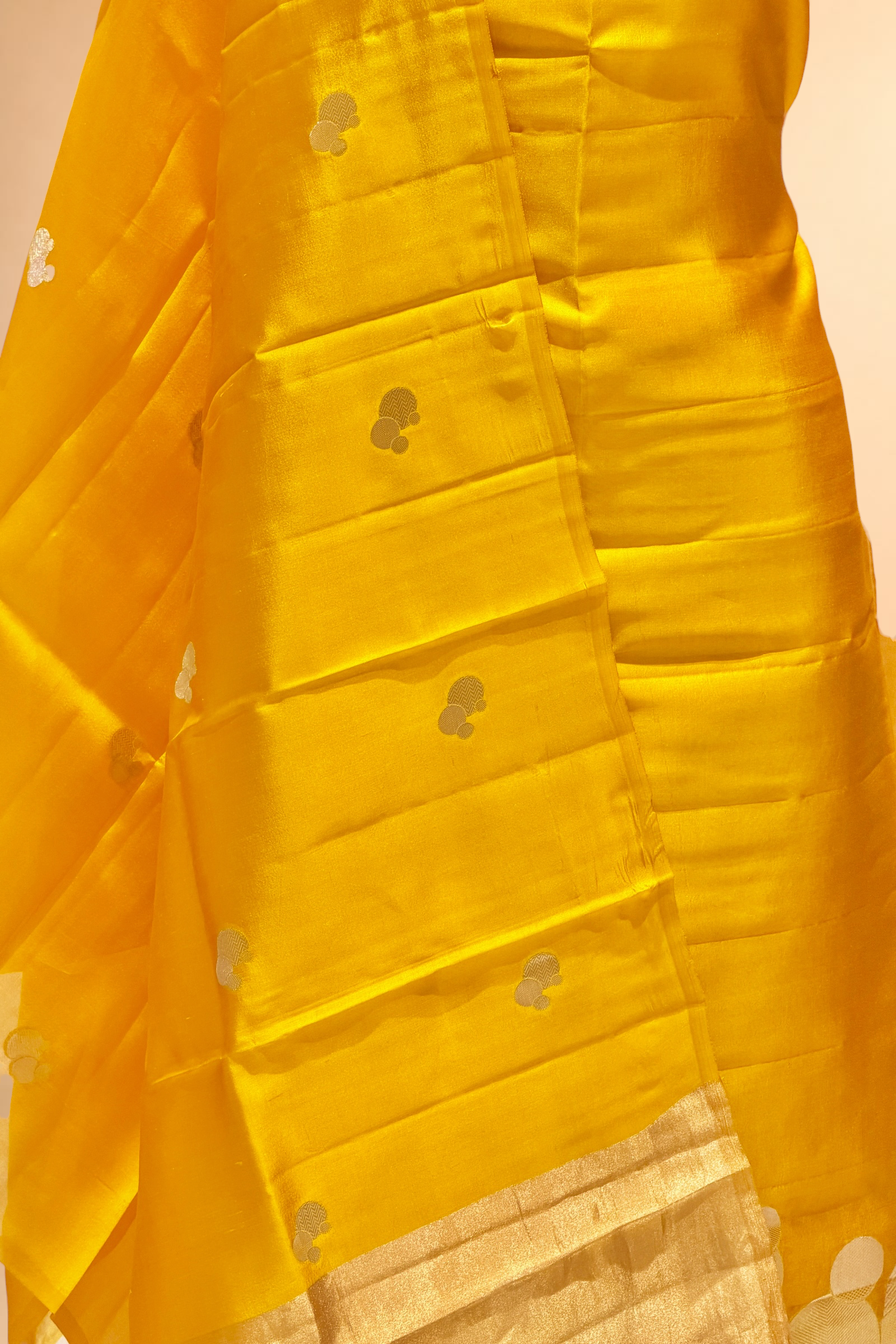 Yellow Soft Silk Suit Set
