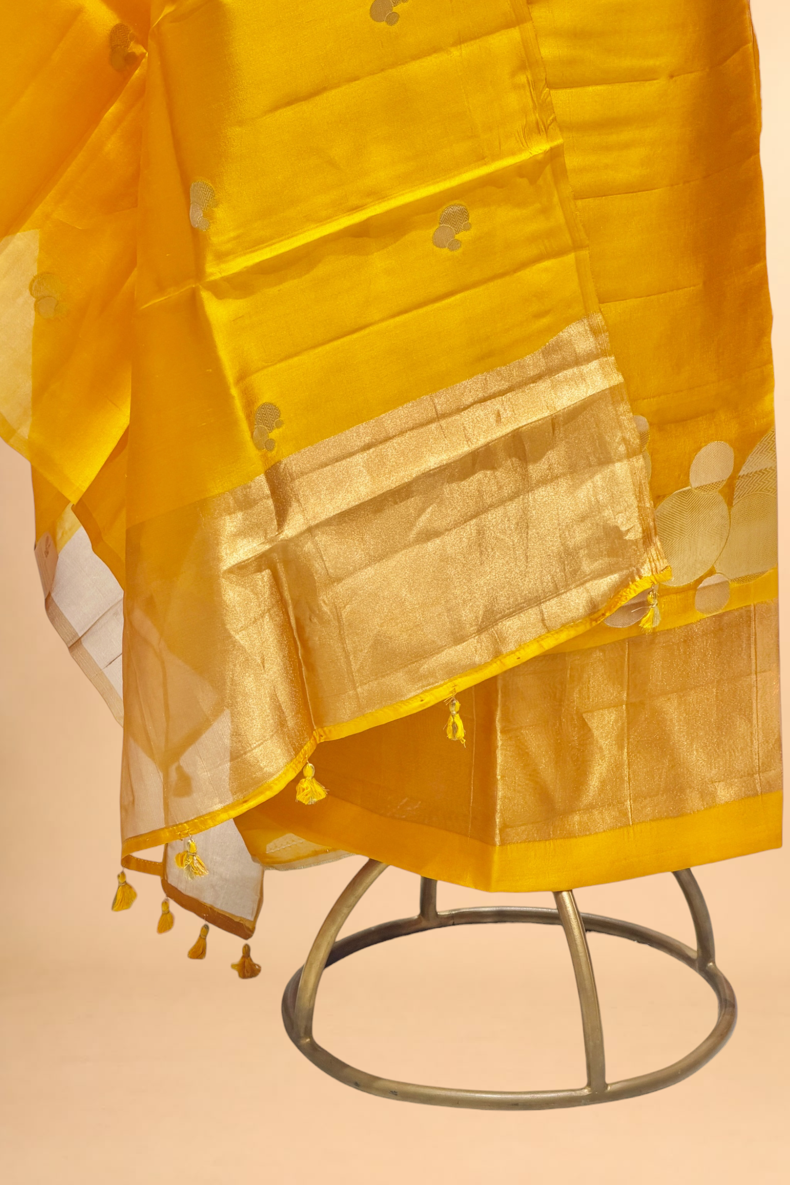 Yellow Soft Silk Suit Set