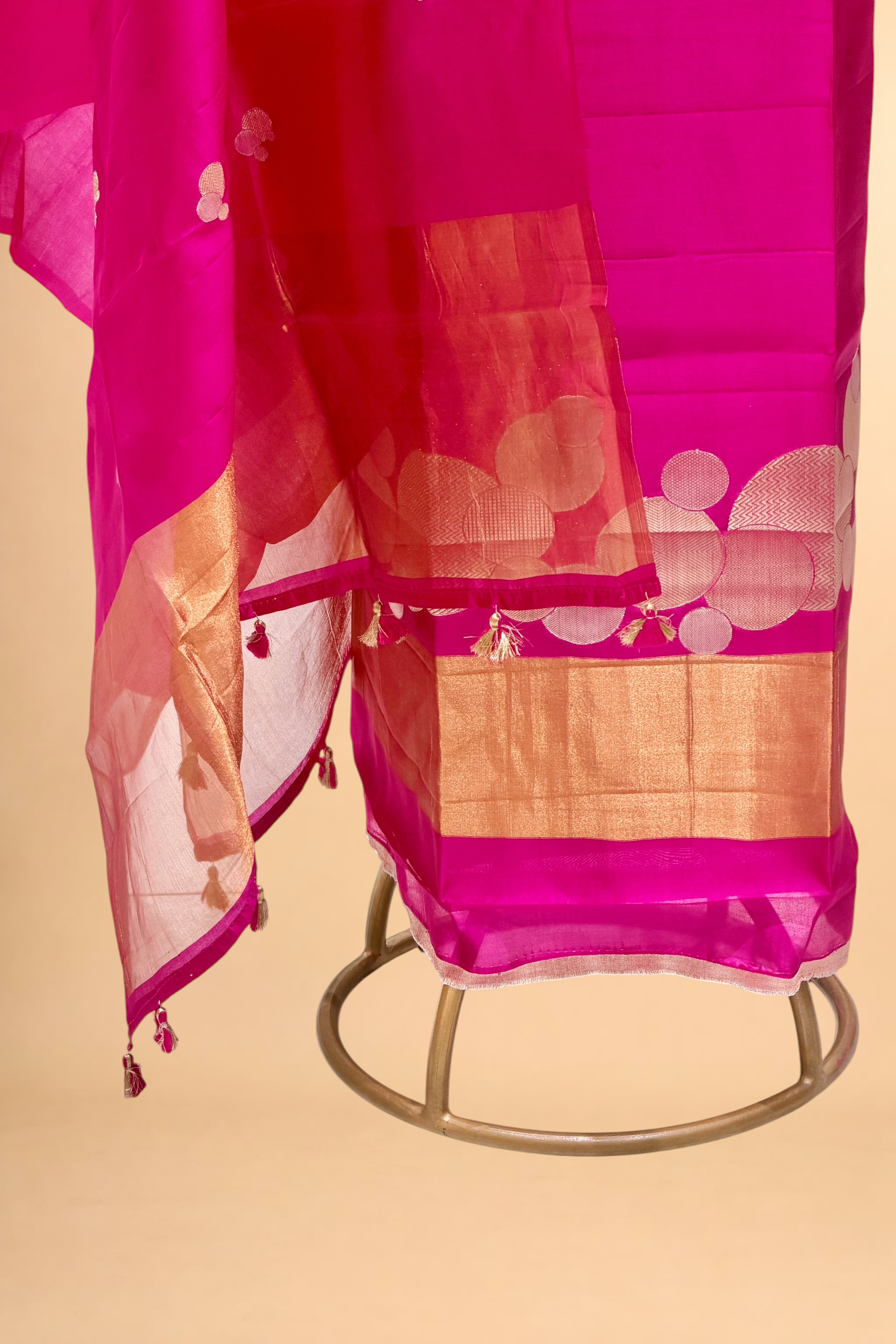 Pink Soft Silk Suit Set