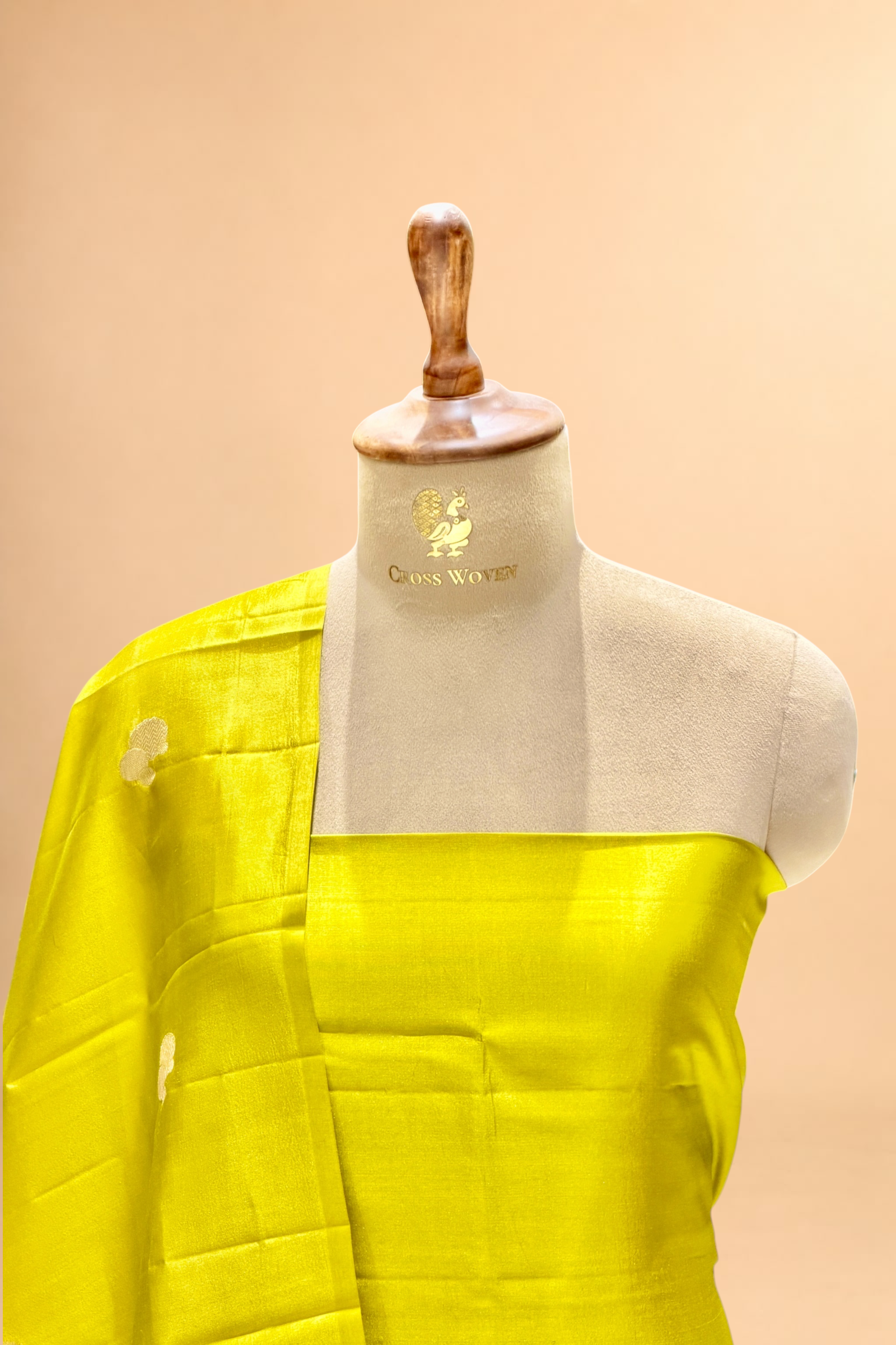Lime Geen Soft Silk Suit Set