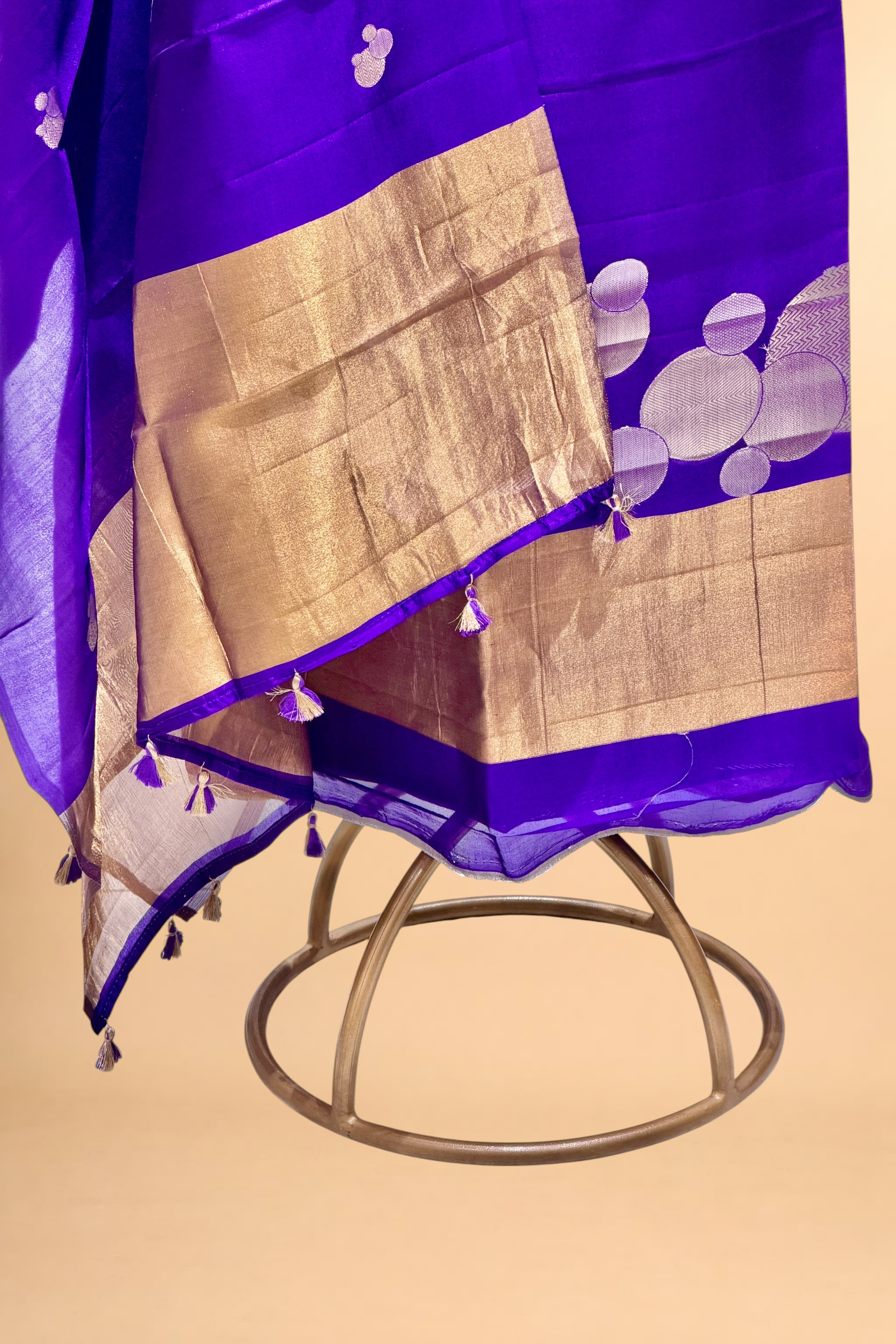 Deep Purple Soft Silk Suit Set