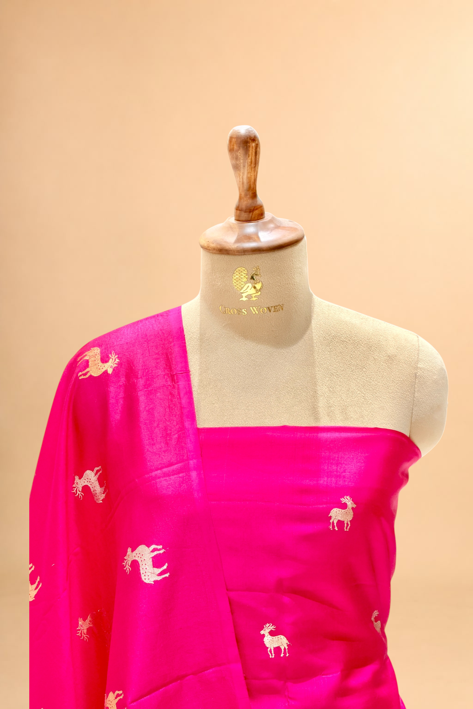 Pink Meenakari Soft Silk Suitsets