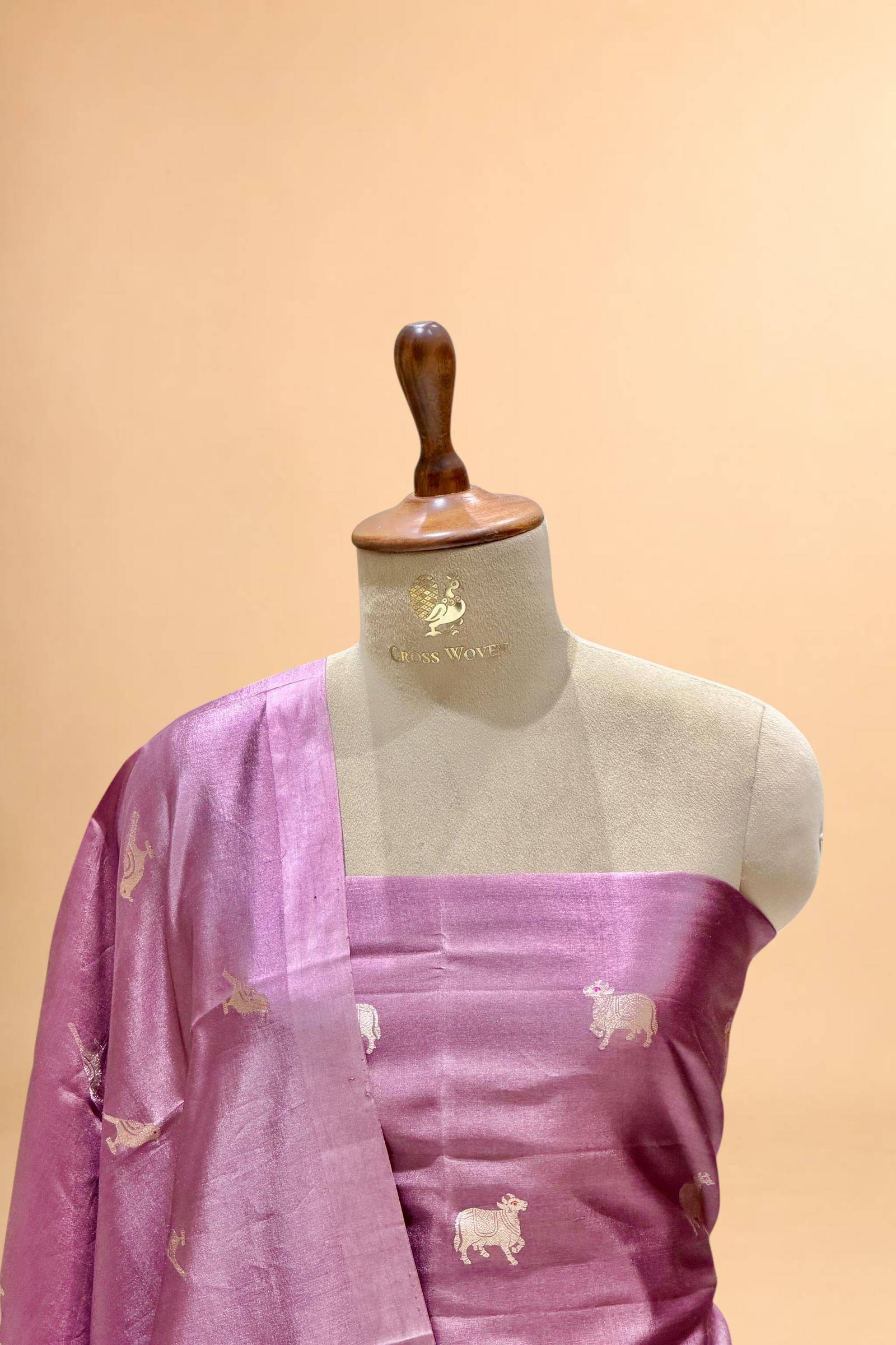 Dusty Mauve Soft Silk Suit Set
