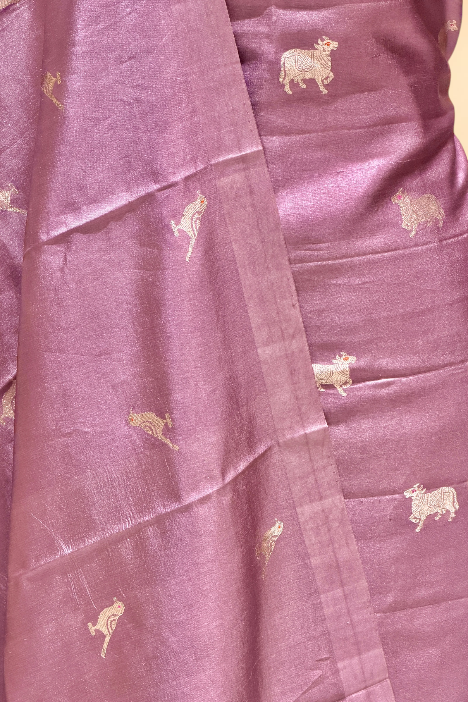 Dusty Mauve Soft Silk Suit Set