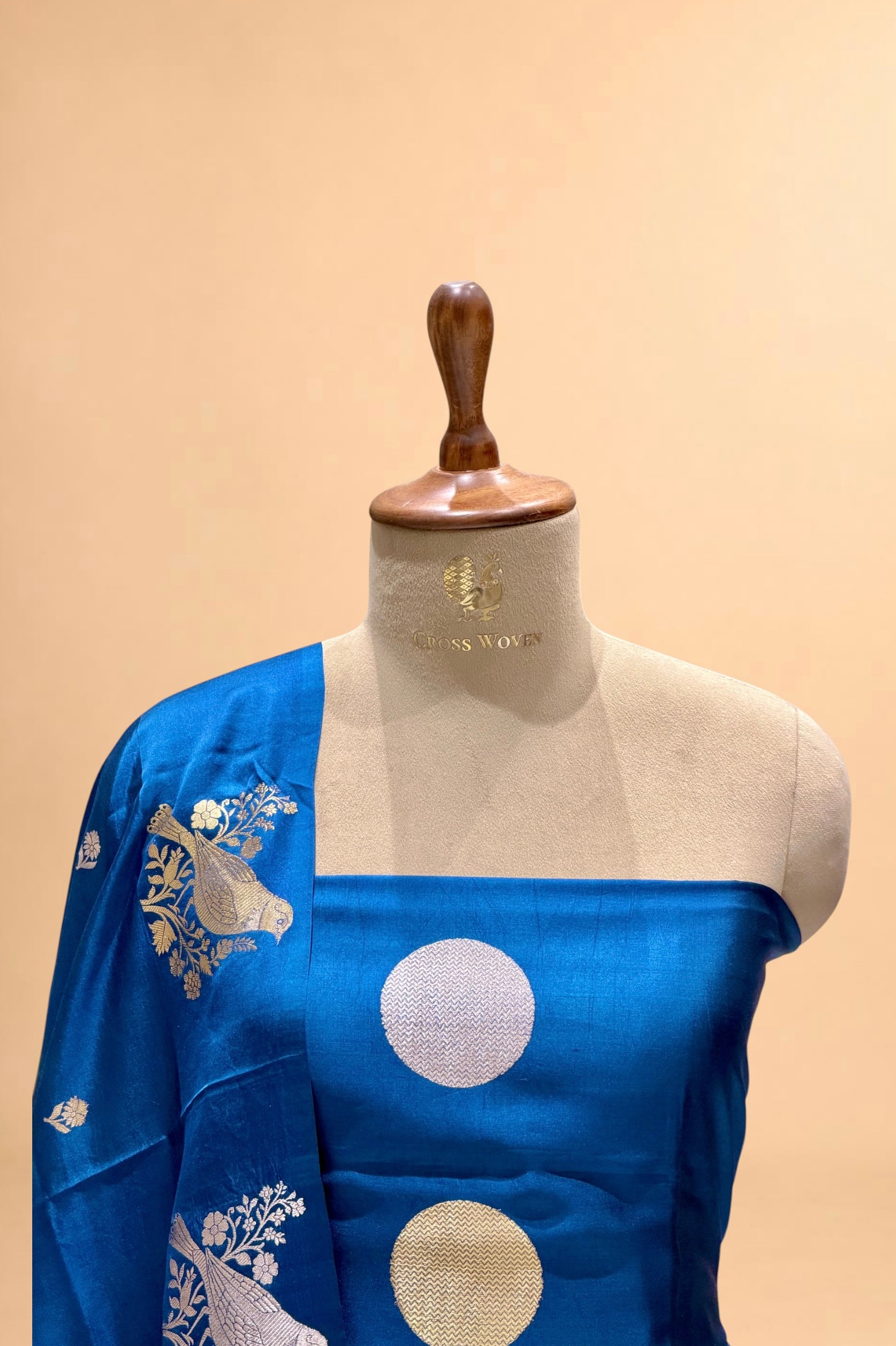 Royal Blue Soft Silk Suit Set