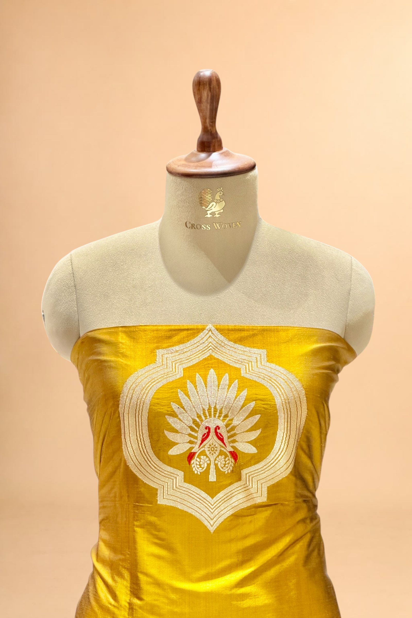 Mustard Yellow Katan Silk Co-ord Set