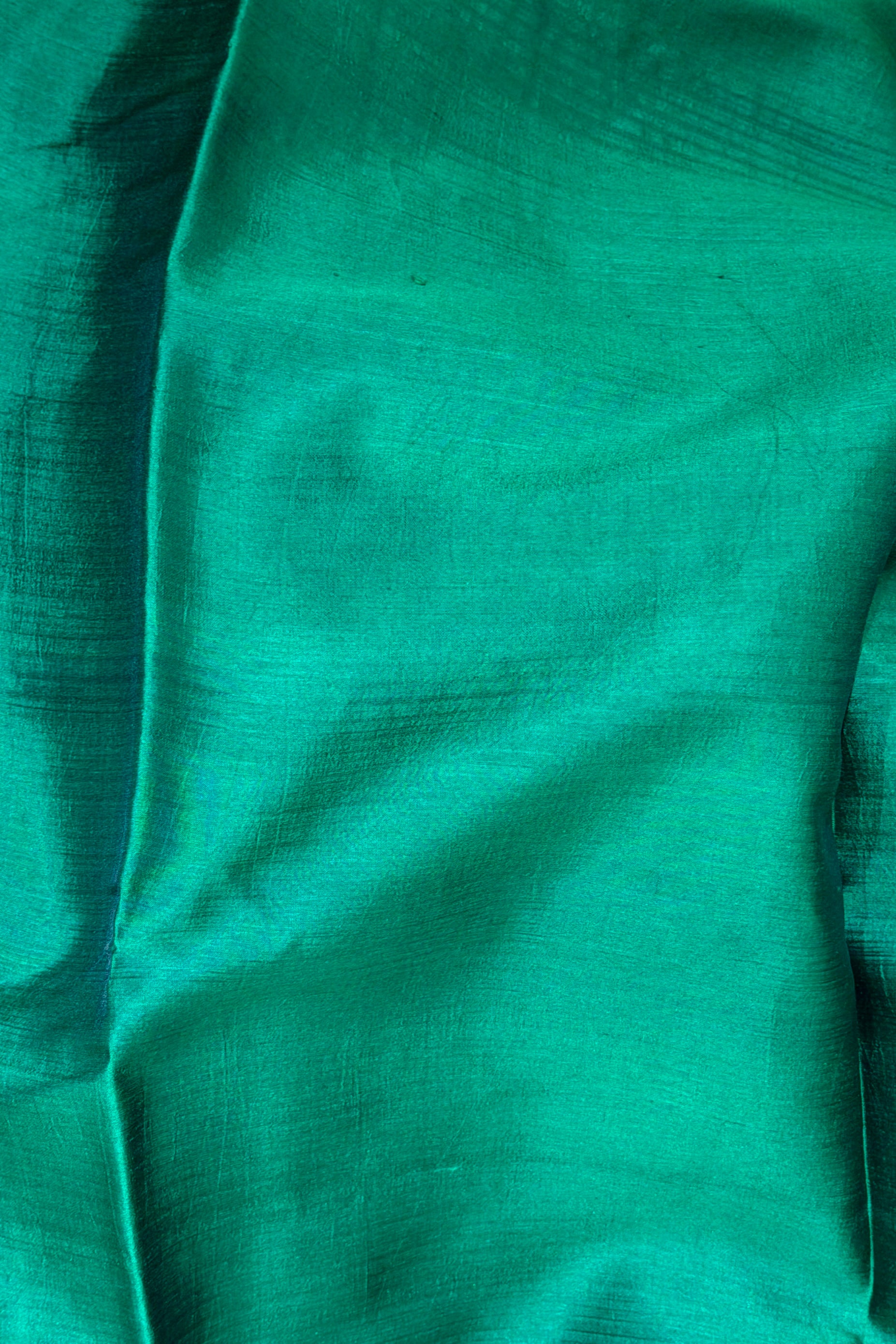 Emerald Green Soft Silk Suit Set