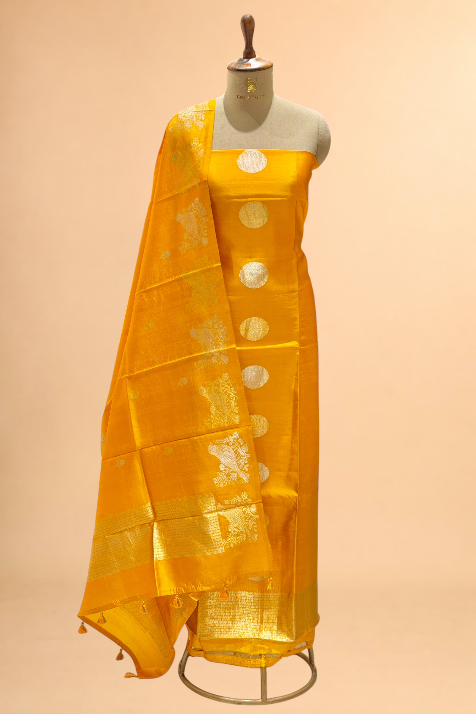 Yellow Soft Silk Suit Set