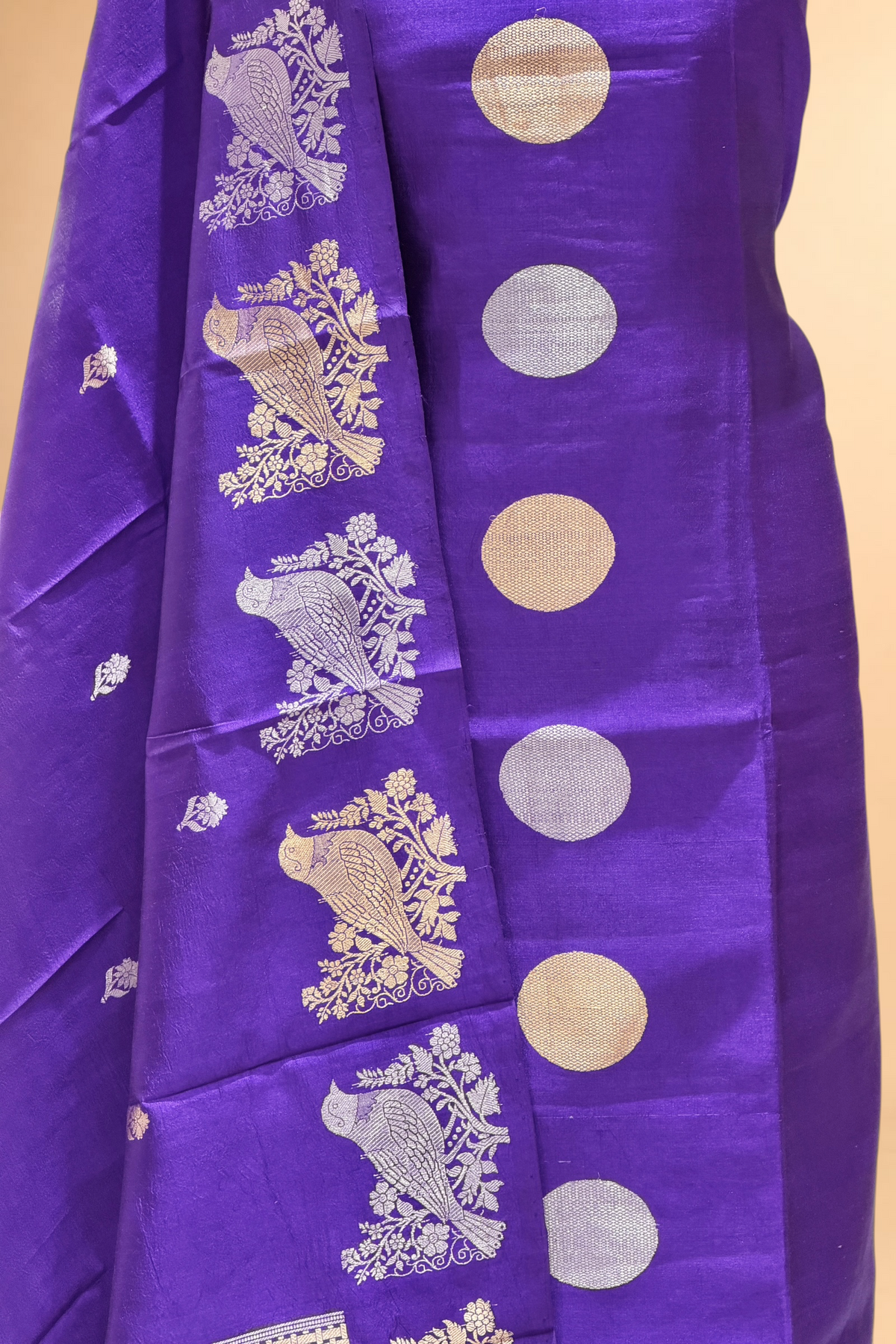 Deep Purple Soft Silk Suit Set