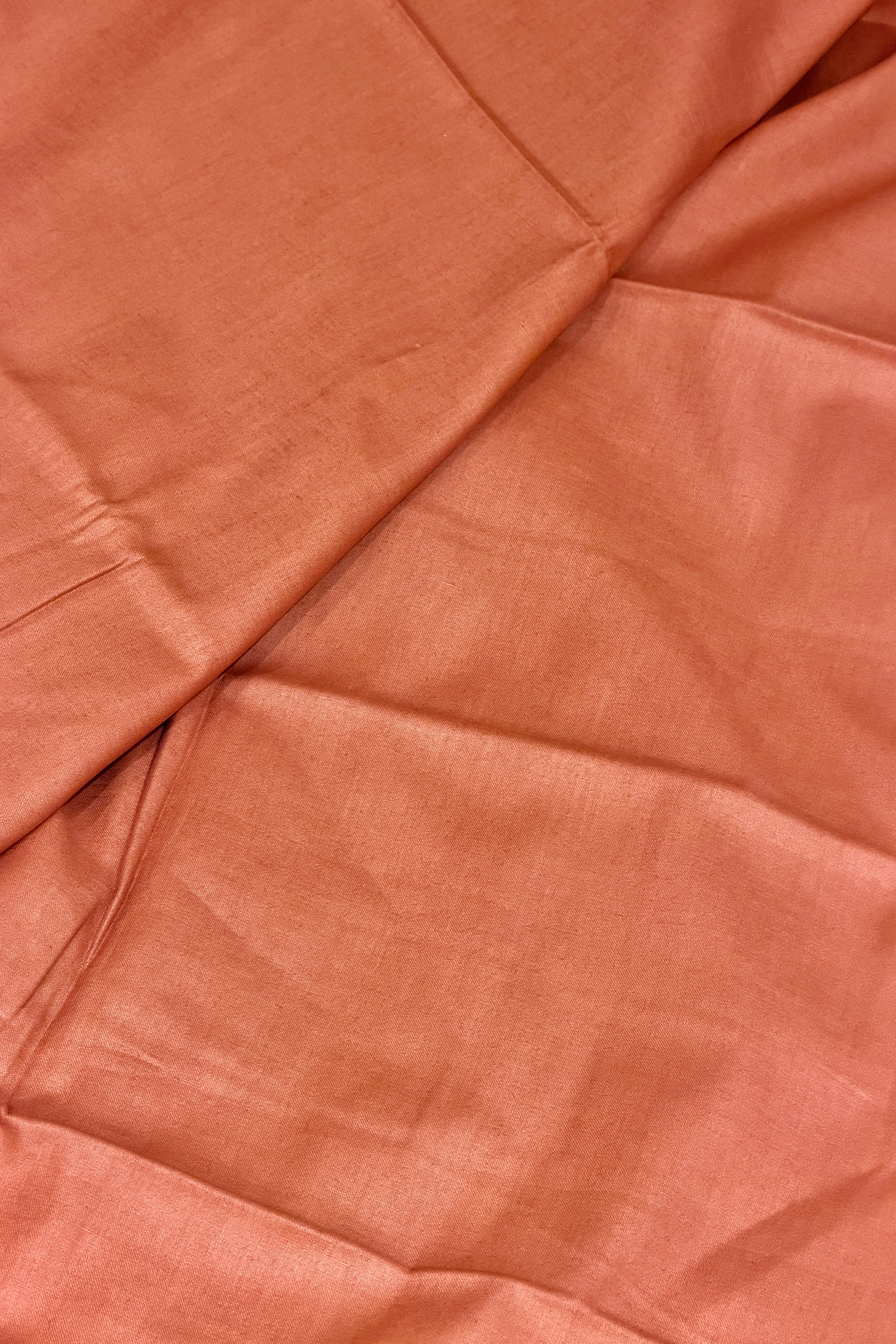 Warm Brown Pure Kota Silk Suit Set
