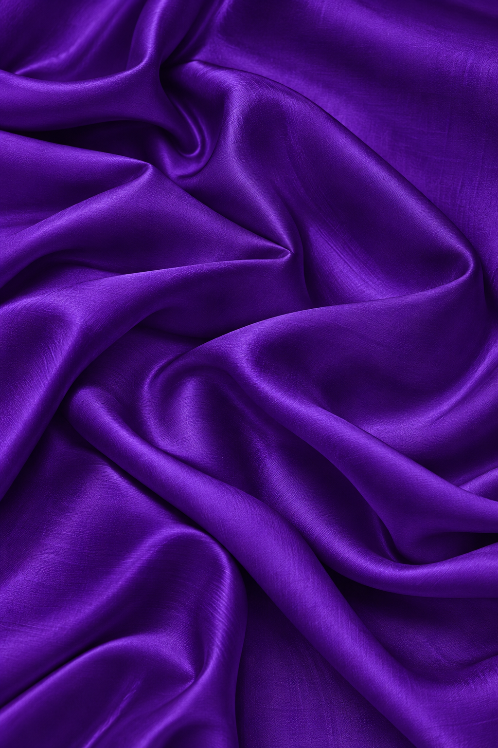 Royal Purple Chiniya Silk Suit Set With Contrast Border Dupatta
