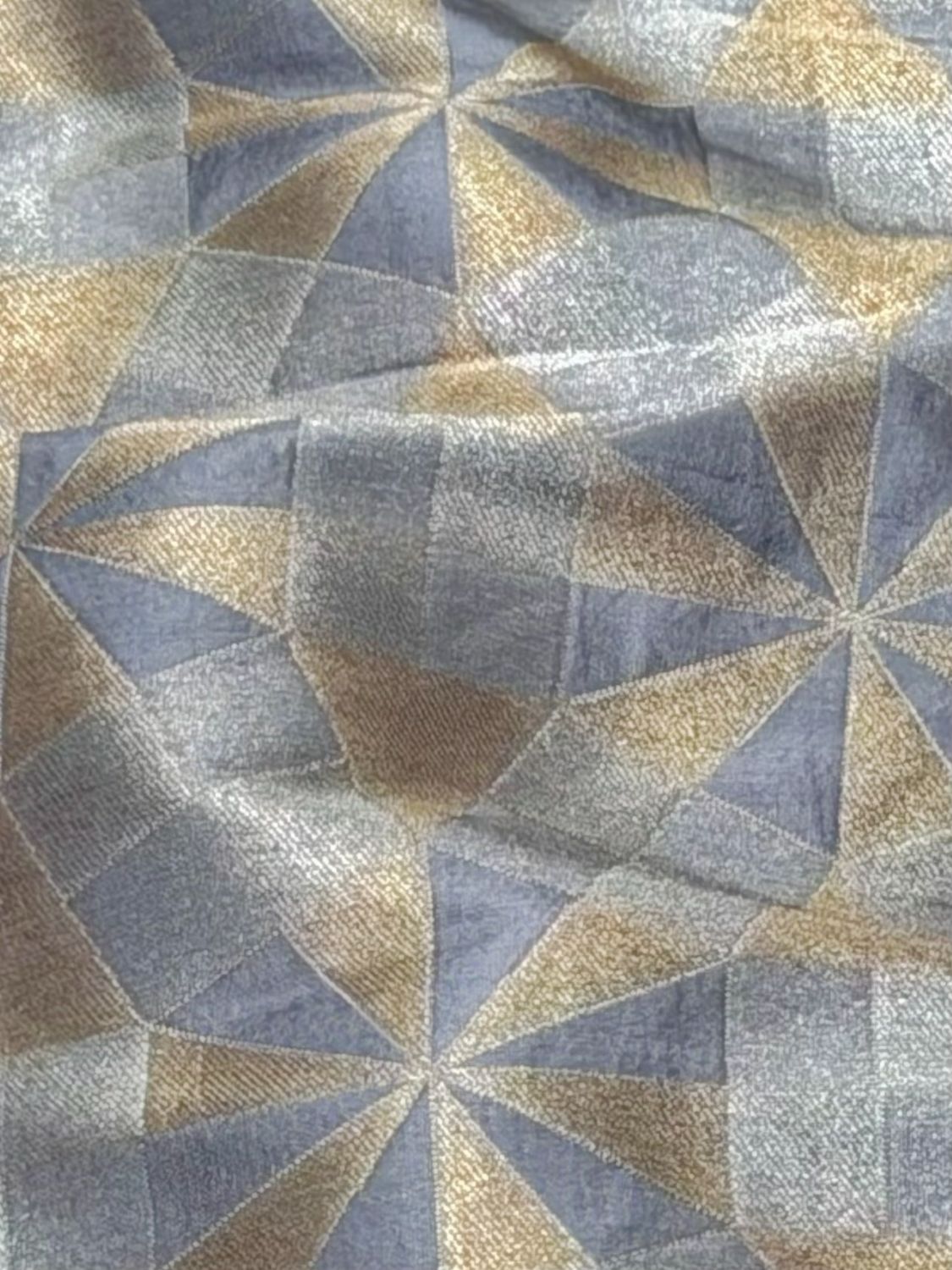Grey Sona - Rupa Katan Silk Handloom Fabric